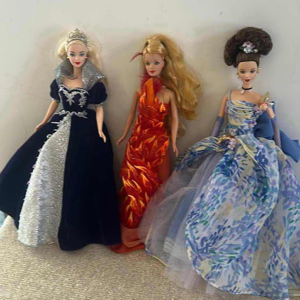 Photo 1 of 3 COLLECTIBLE BARBIE DOLLS
