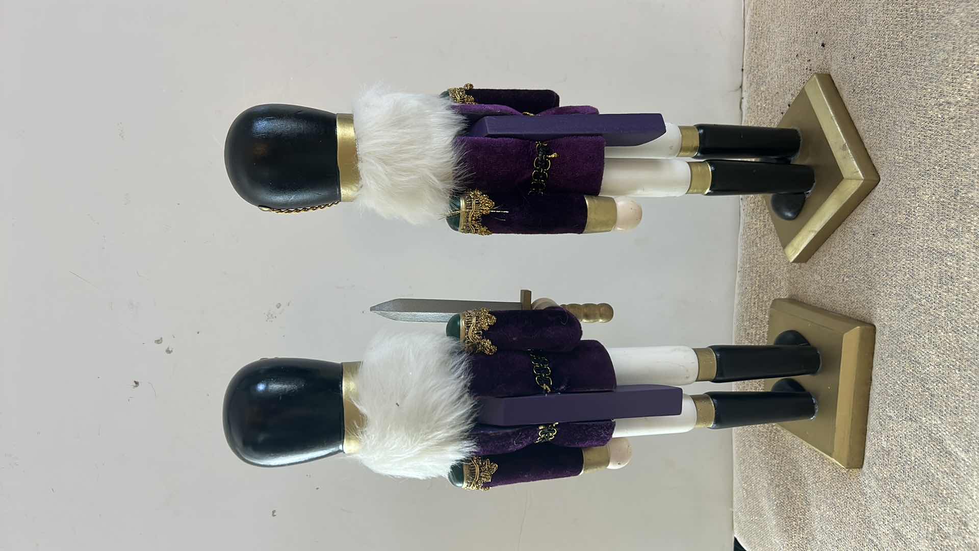 Photo 1 of 2 NUTCRACKER FIGURINES H15”