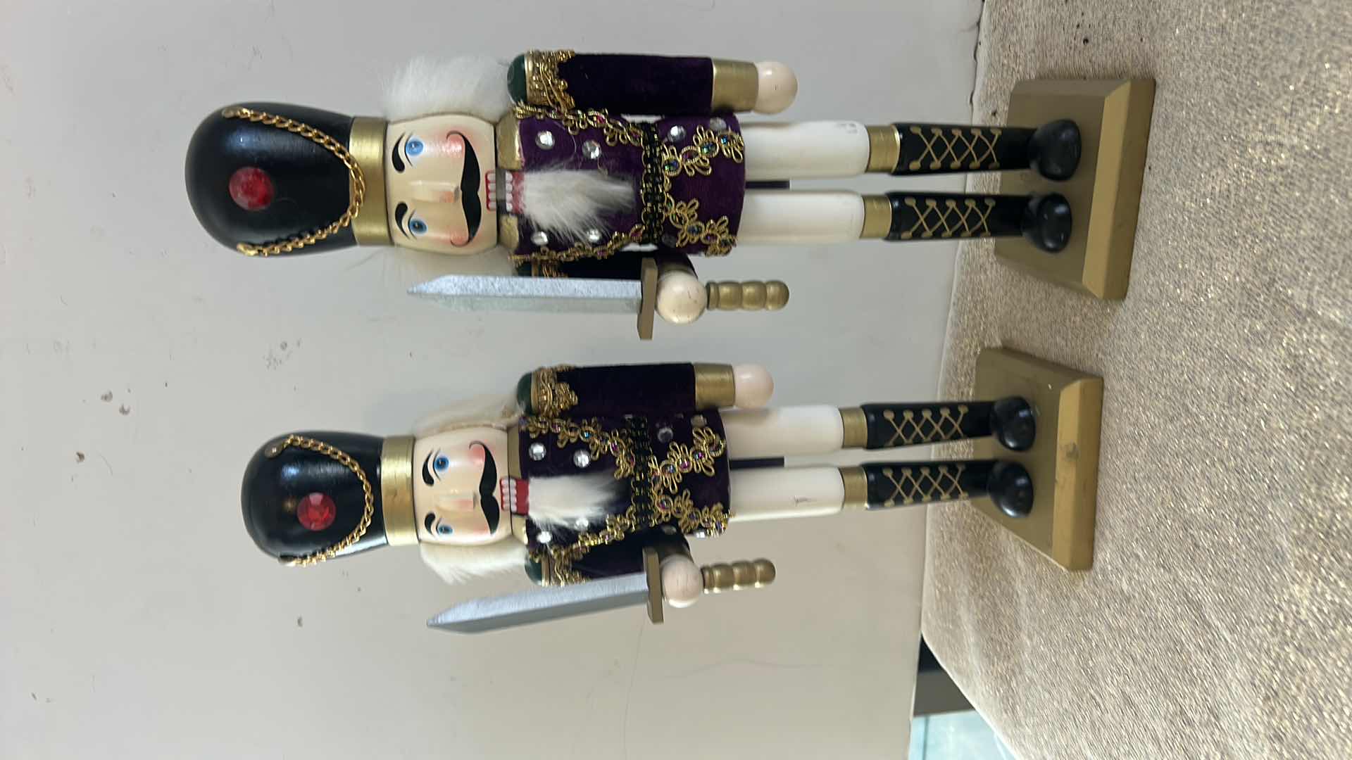 Photo 1 of 2 DECORATIVE NUTCRACKERS H15”