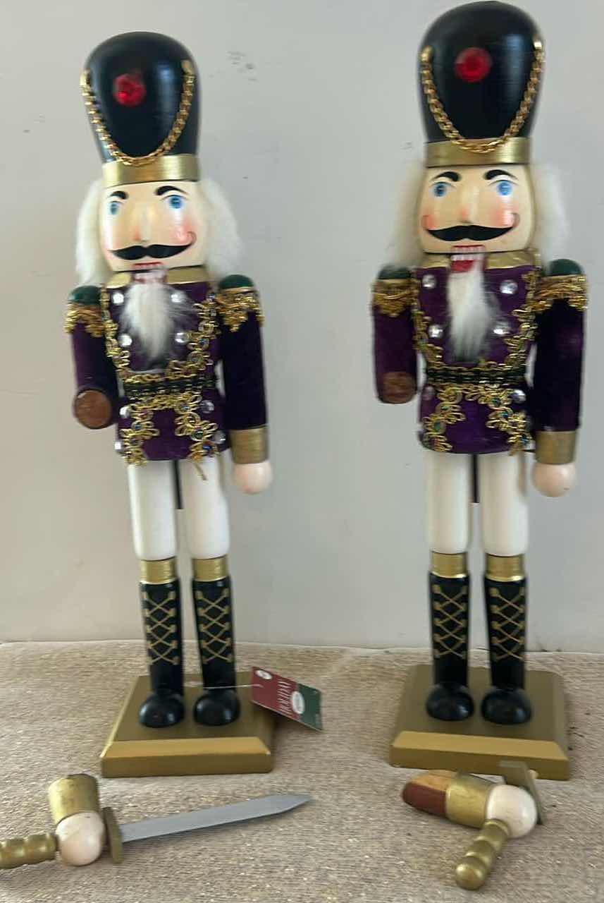 Photo 1 of 2 NUTCRACKER FIGURINES H15”