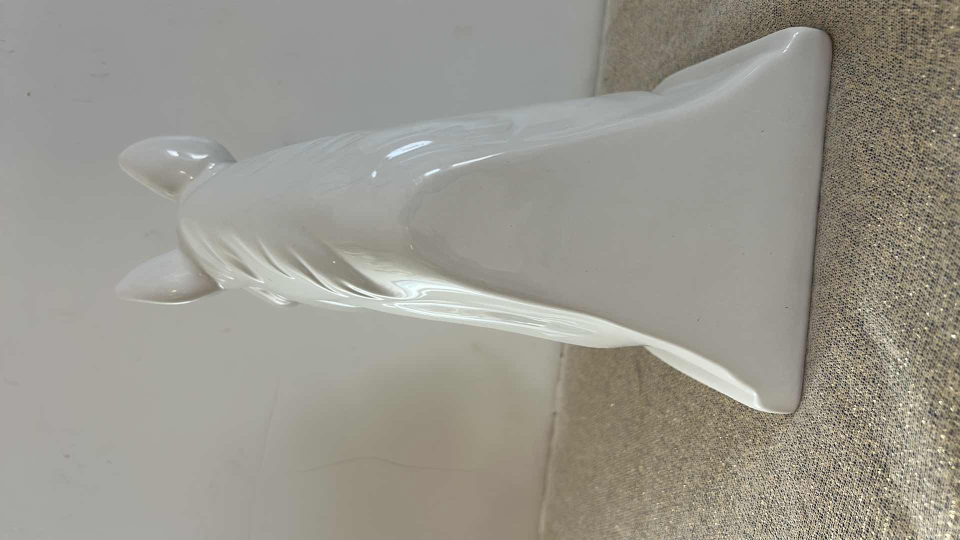 Photo 1 of CERAMIC HORSE HEAD FIGURINE H10”