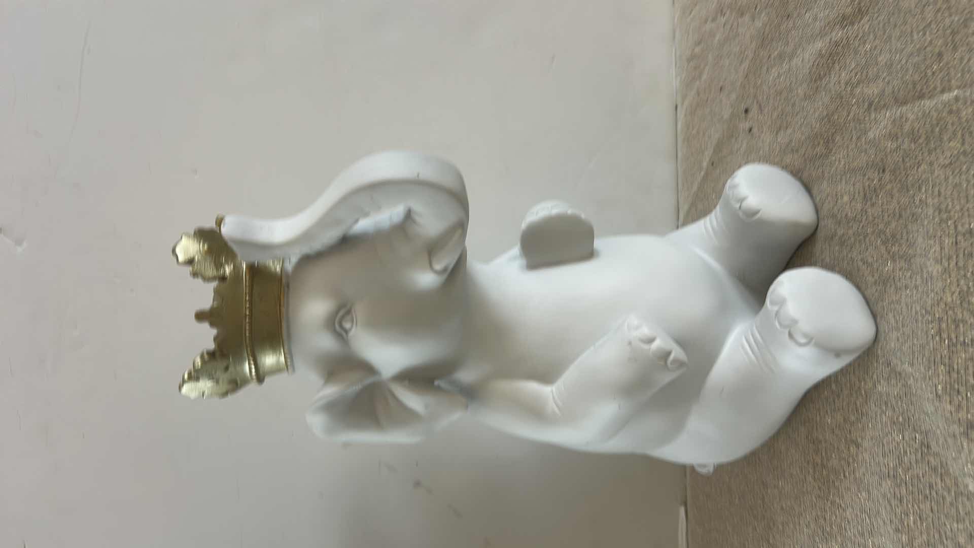 Photo 1 of COMPOSITE ELEPHANT FIGURINE H14”