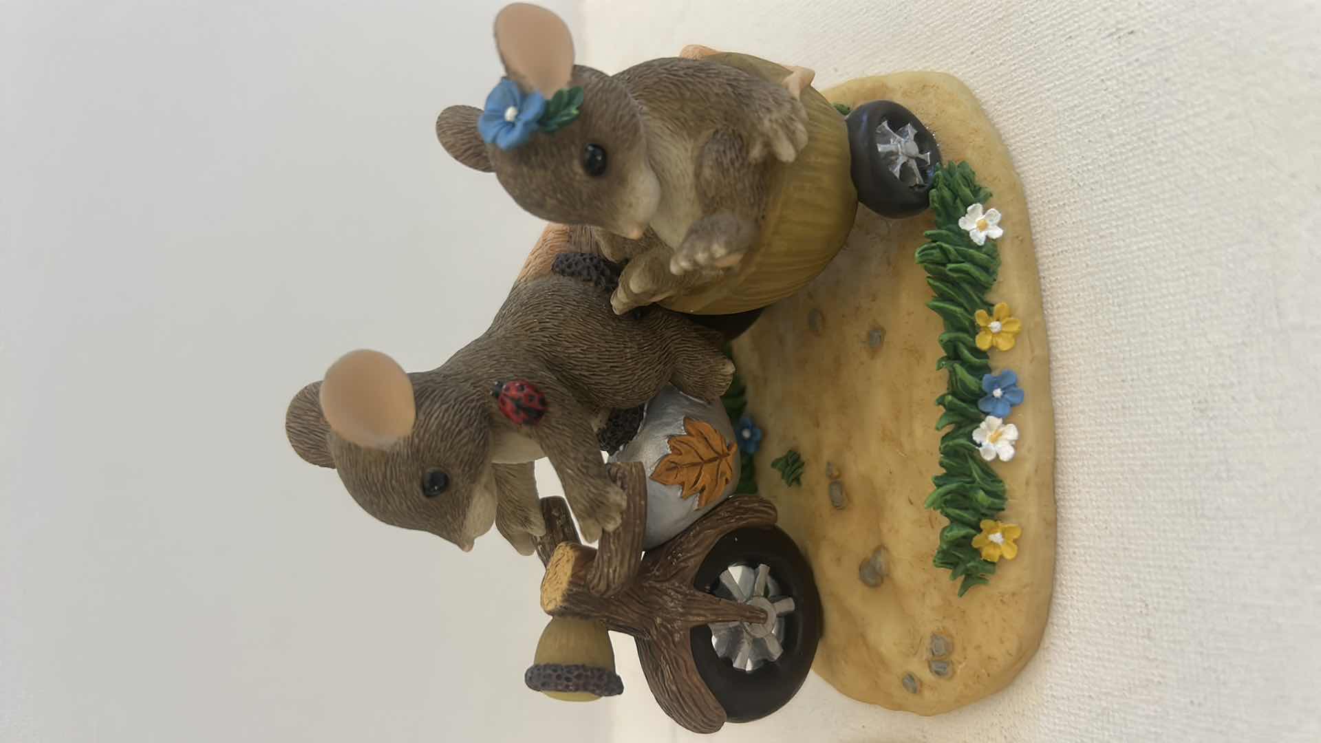 Photo 1 of 2 CHARMING TAILS MICE FIGURINES