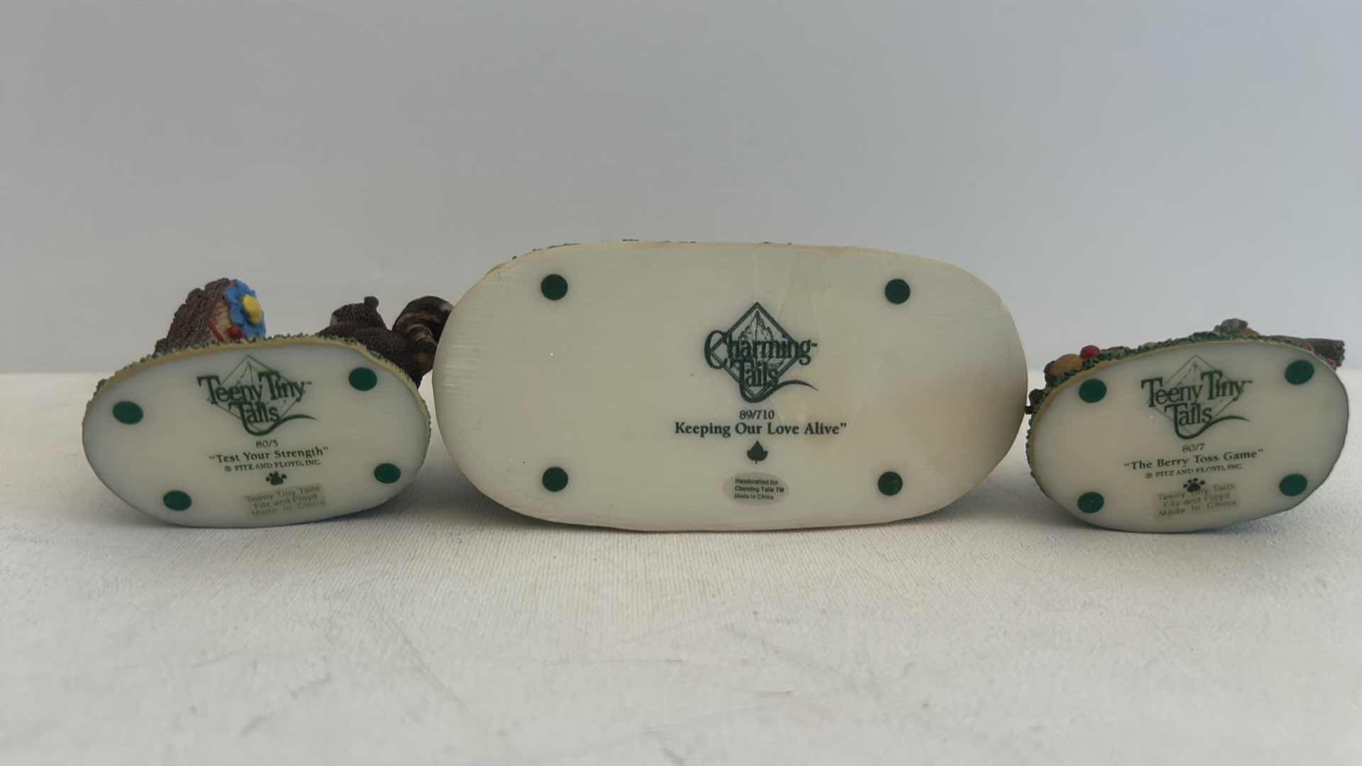 Photo 1 of 3 CHARMING TAILS MICE FIGURINES