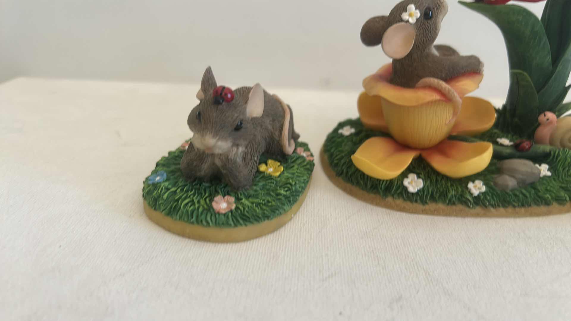Photo 1 of 3 CHARMING TAILS MICE FIGURINES