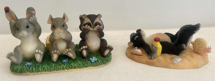 Photo 1 of 2 CHARMING TAILS MICE FIGURINES