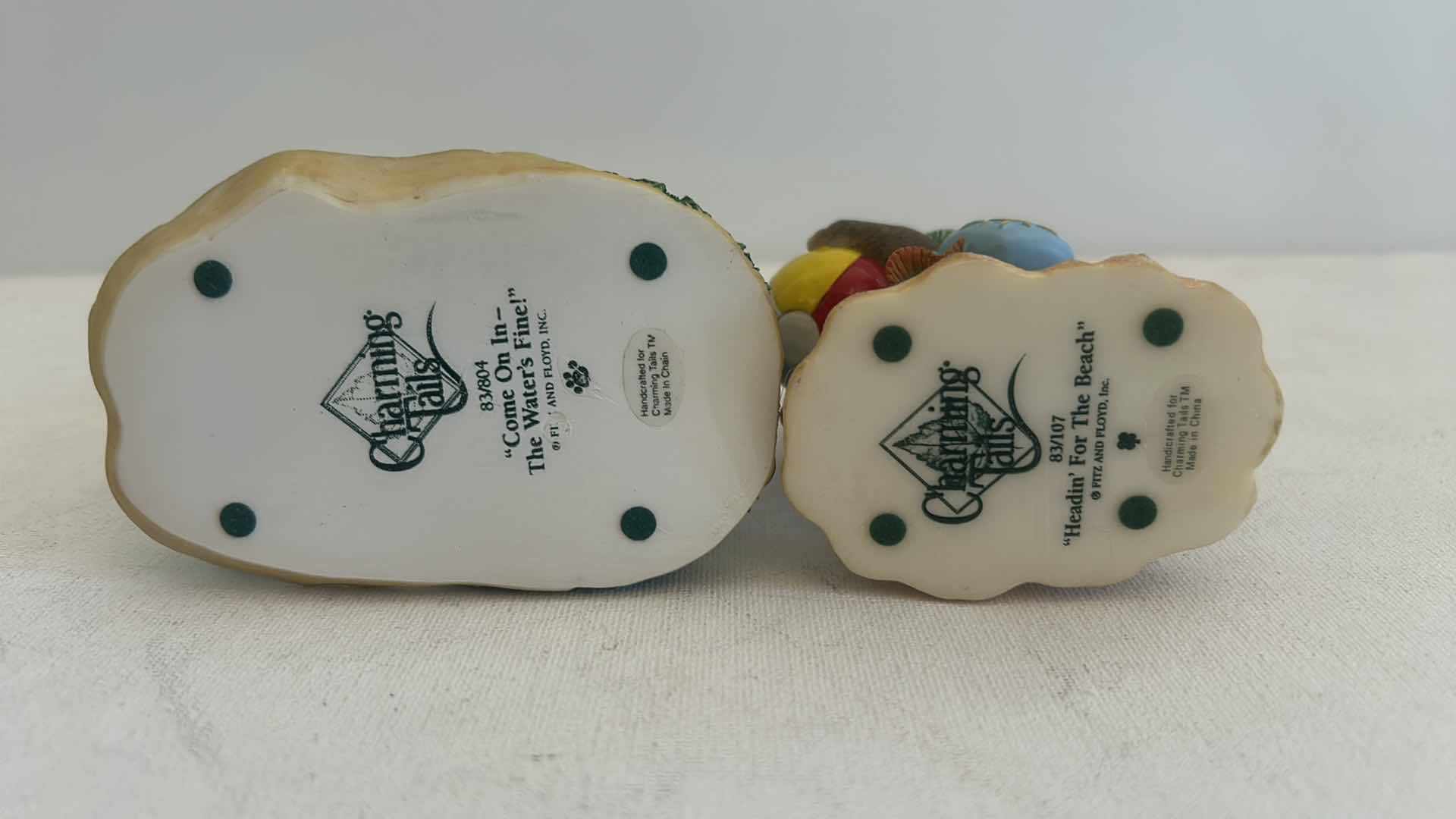 Photo 1 of 2-CHARMING TAILS COLLECTIBLE MICE FIGURINES