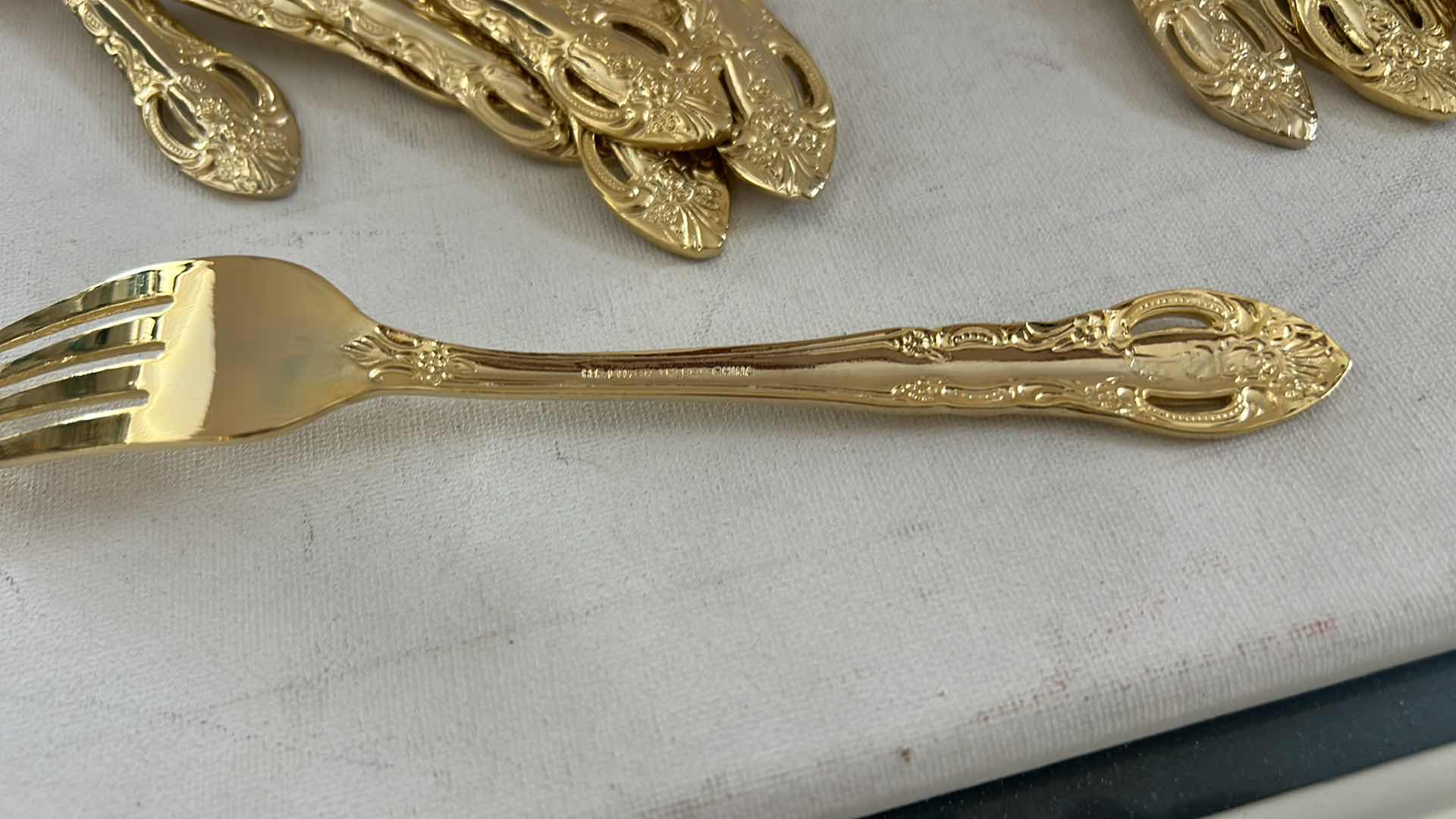 Photo 1 of 39 PC GOLD TONE UTENSILS