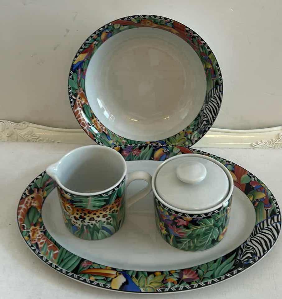 Photo 1 of 4 PC ULTRA PORCELAIN BY SAKURA DINNERWARE