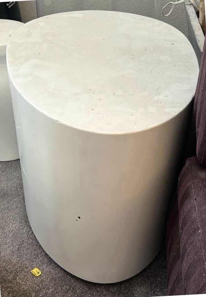 Photo 1 of MODERN EGG SHAPED SIDE TABLE