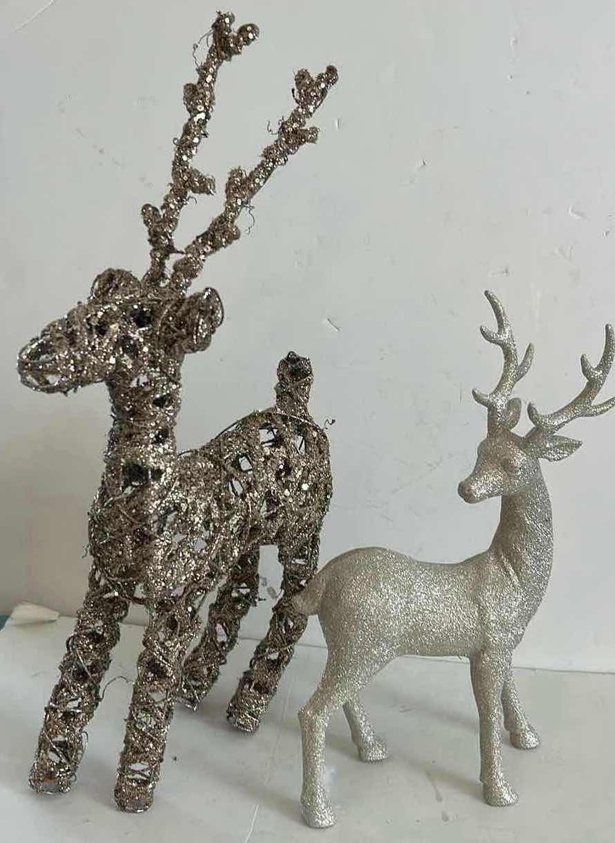 Photo 1 of TWO REINDEER DECOR H25”