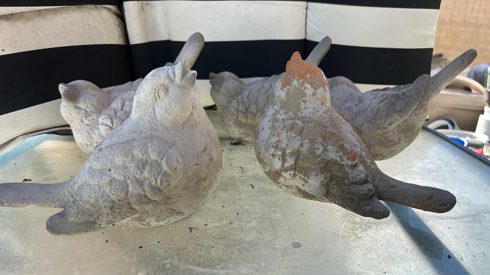 Photo 1 of 5 BIRD FIGURINES OUTDOOR DECOR H7”