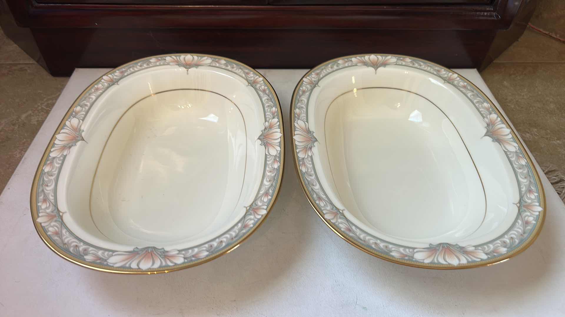 Photo 1 of 54 PC NORITAKE BARRYMORE (Pattern #9737) BONE CHINA