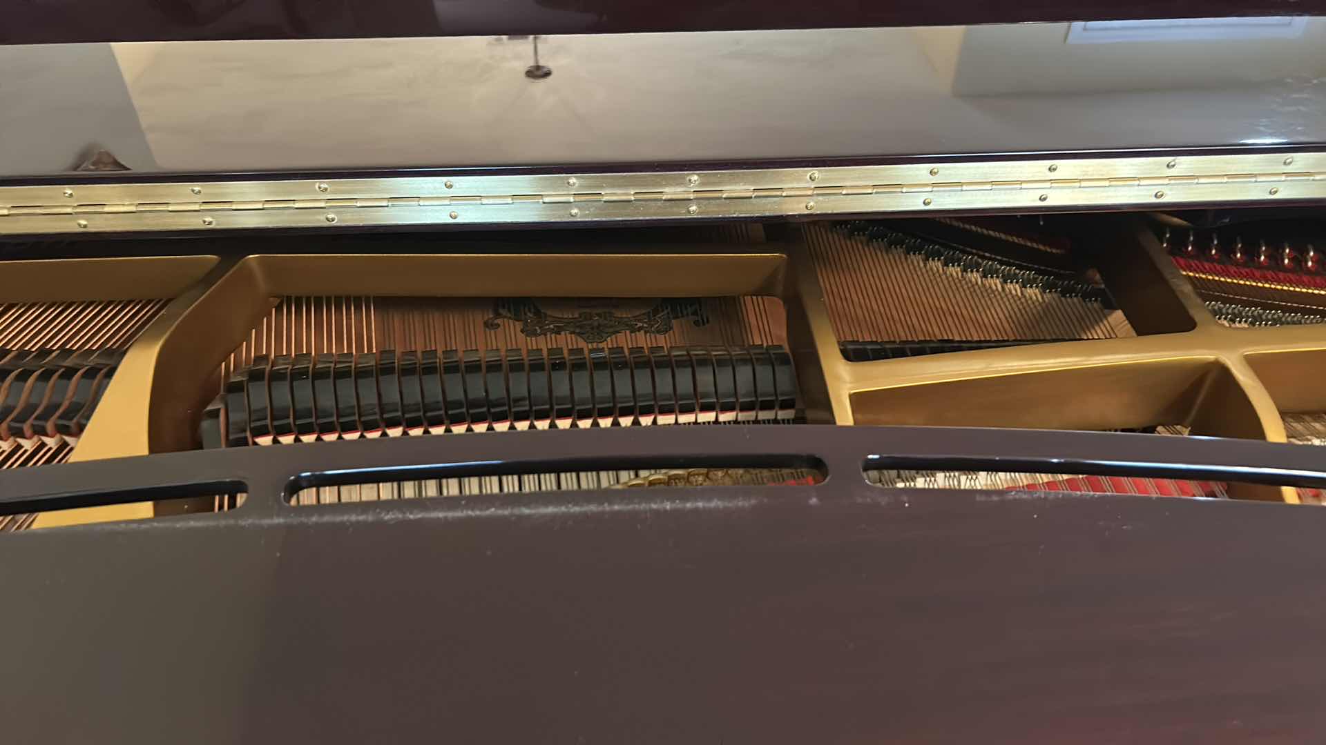 Photo 1 of YOUNG CHANG FRENCH PROVINCIAL STYLE MAHOGANY BABY GRAND PIANO & STOOL