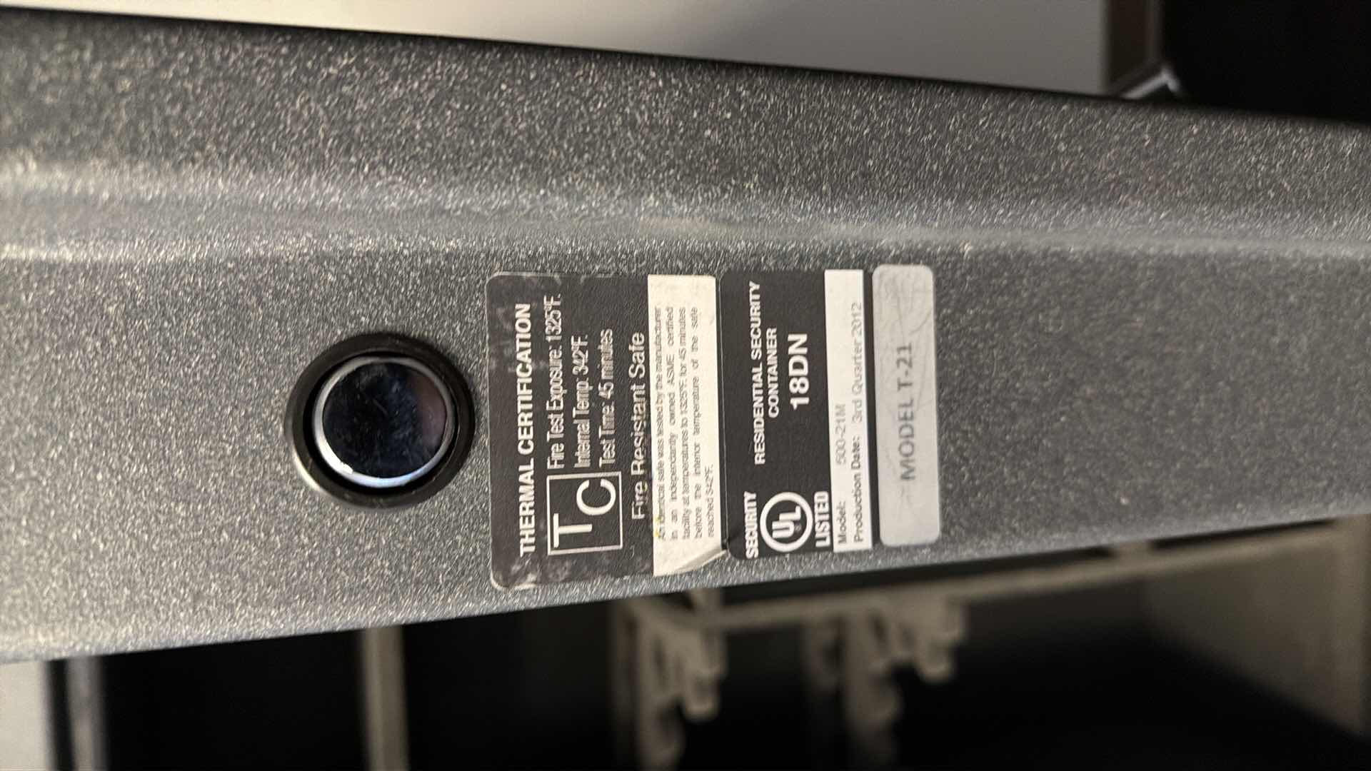 Photo 1 of Champion T-21 safe. Code available at pickup