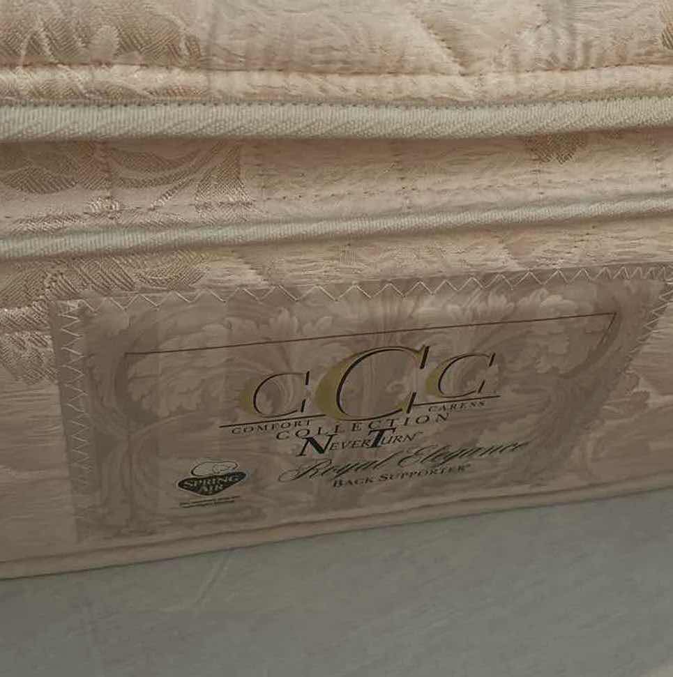 Photo 1 of SPRING AIR QUEEN MATTRESS & BOX SPRING BEDFRAME SOLD SEPARATELY