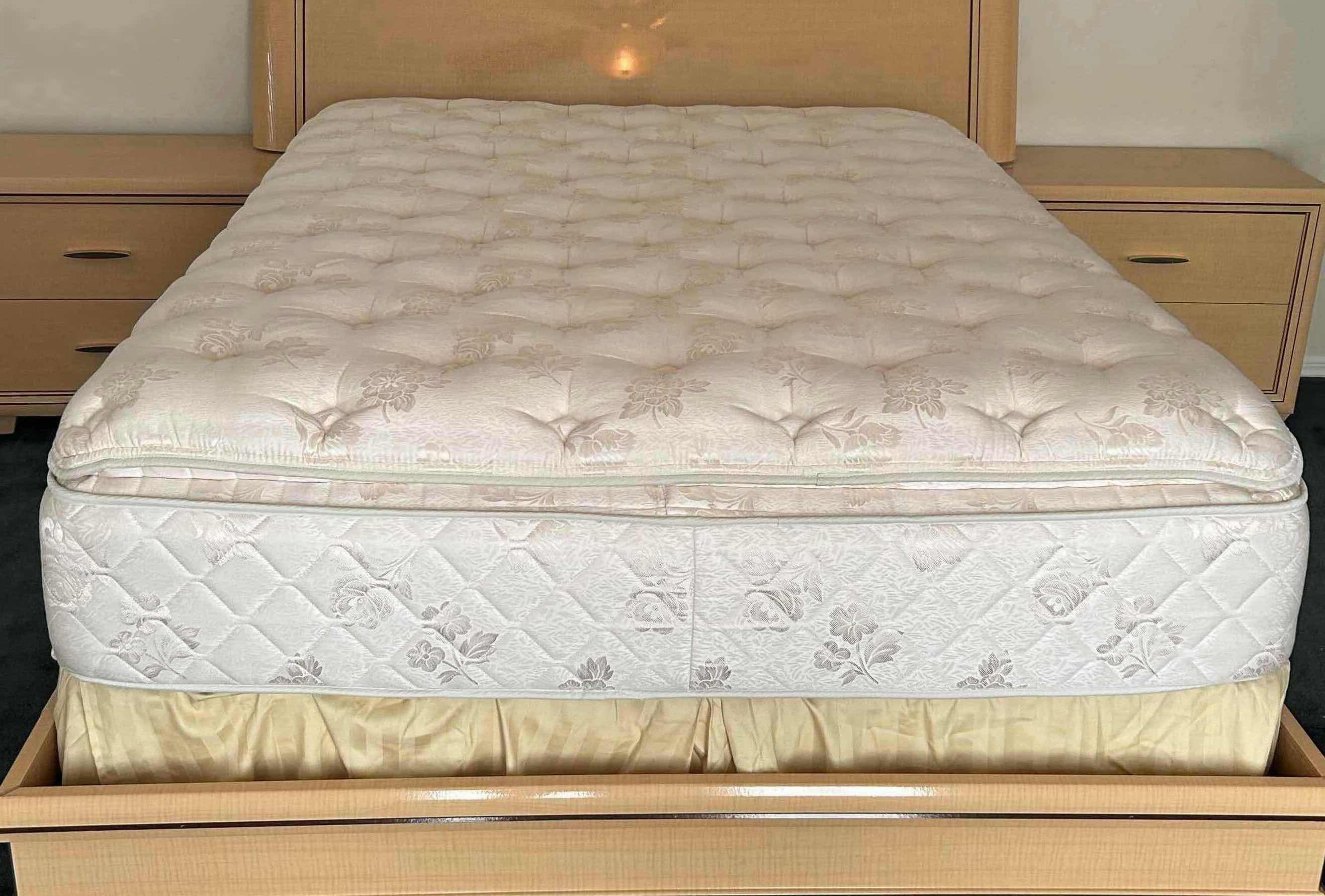 Photo 1 of SPRING AIR QUEEN MATTRESS & BOX SPRING BEDFRAME SOLD SEPARATELY