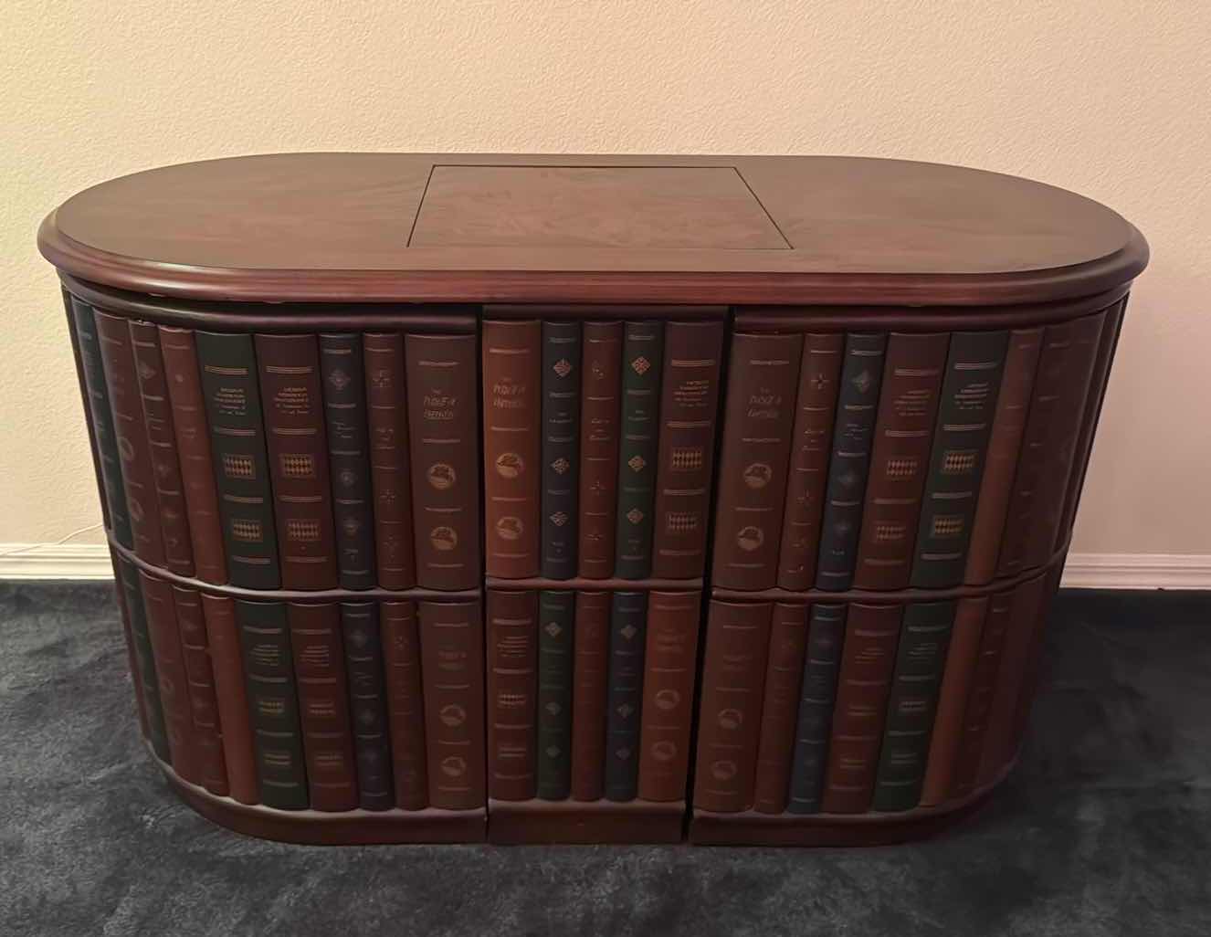 Photo 1 of TOSCANO NETTLESTONE LIBRARY NESTING GAME TABLE W CHAIRS (49”x24” H30”)-GAME ACCESSORIES INCLUDED