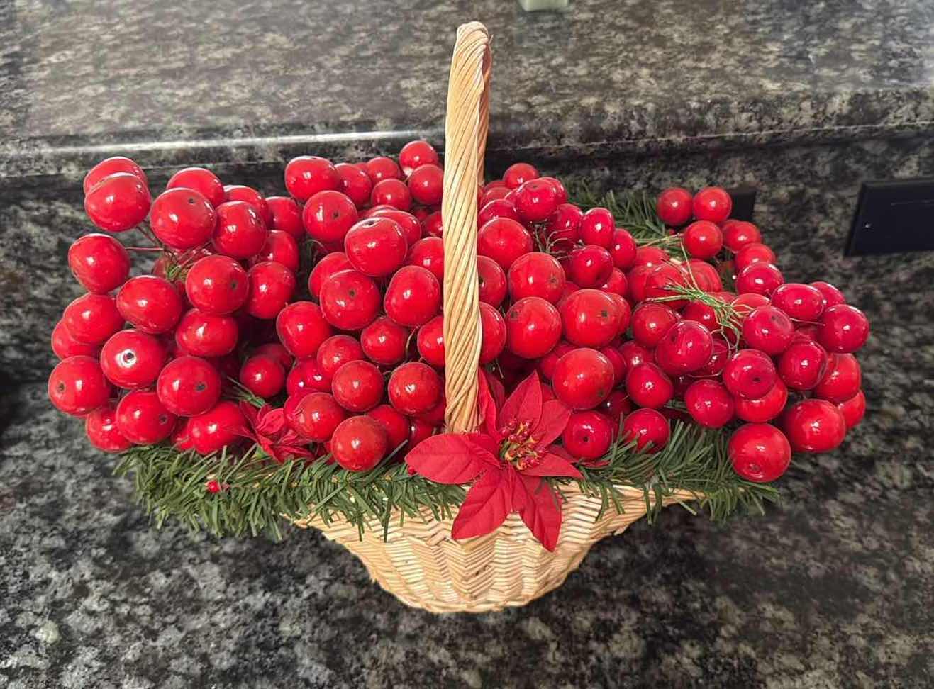 Photo 1 of 2-DECORATIVE FRUIT BASKETS