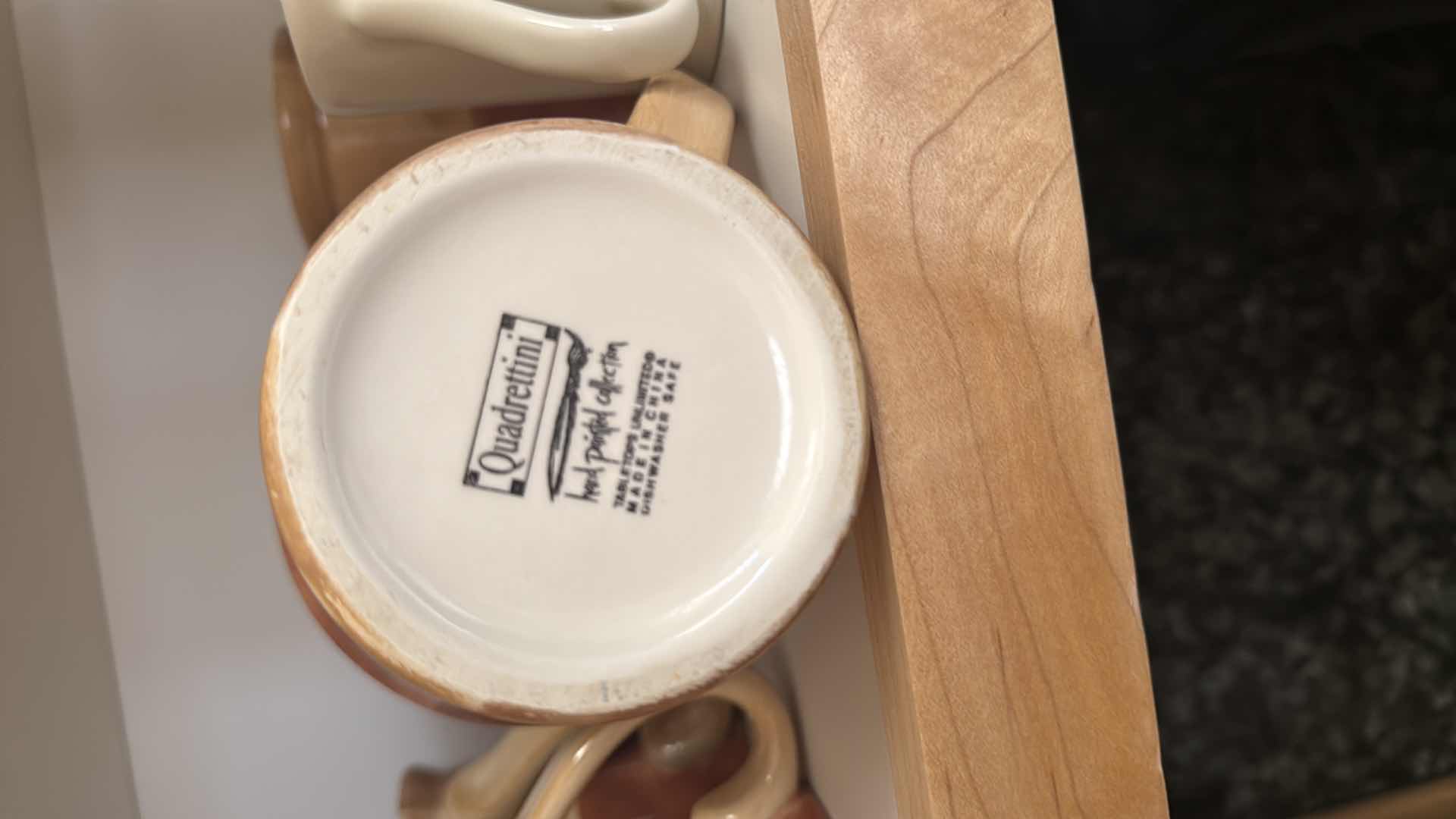 Photo 1 of CONTENTS OF KITCHEN CABINET-DISHES