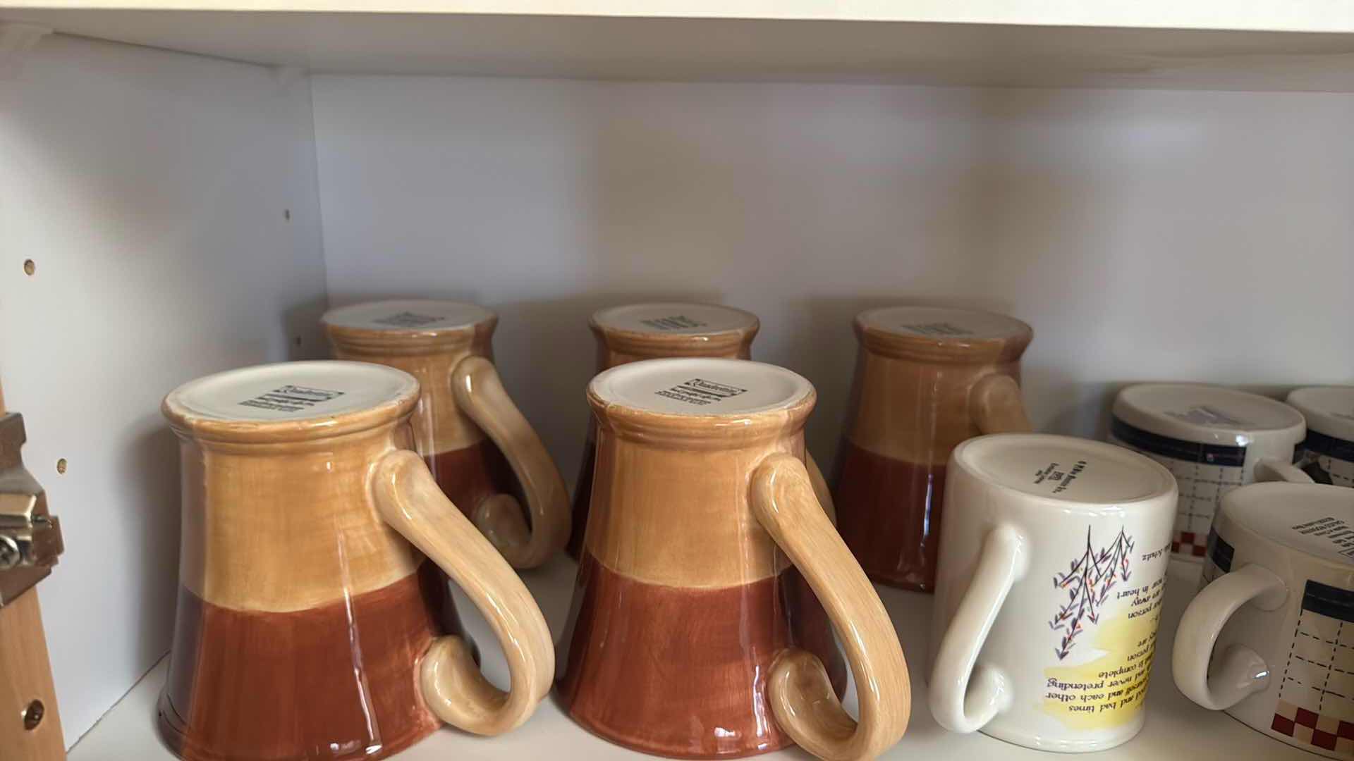 Photo 1 of CONTENTS OF KITCHEN CABINET-DISHES