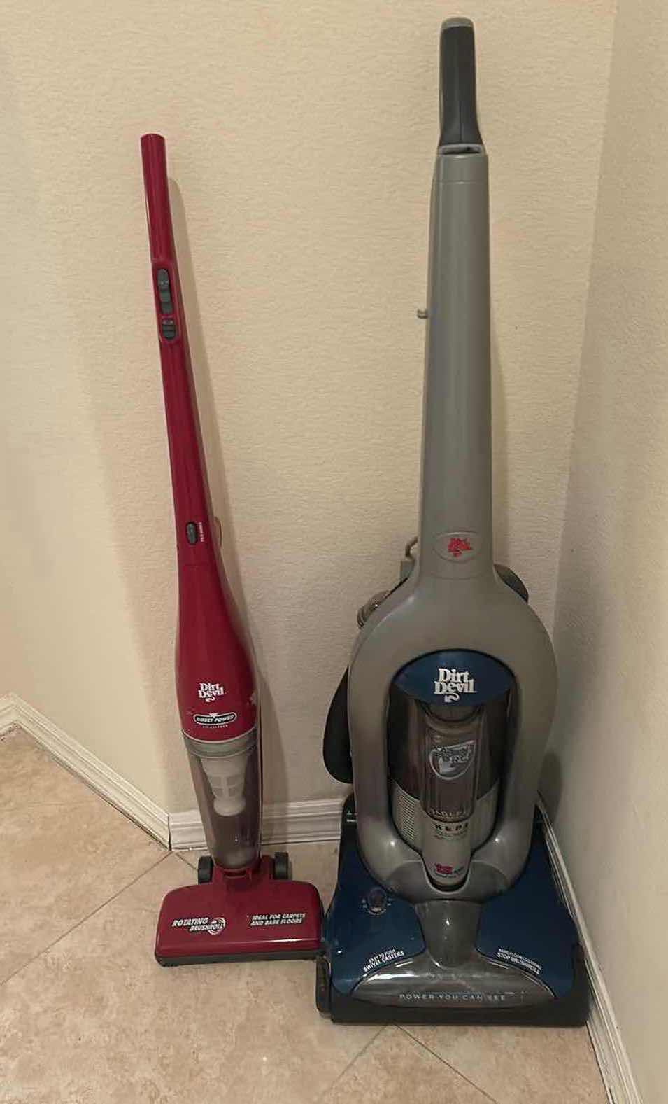 Photo 1 of DIRT DEVIL VACUUM & DIRT DEVIL BARE FLOOR VACUUM