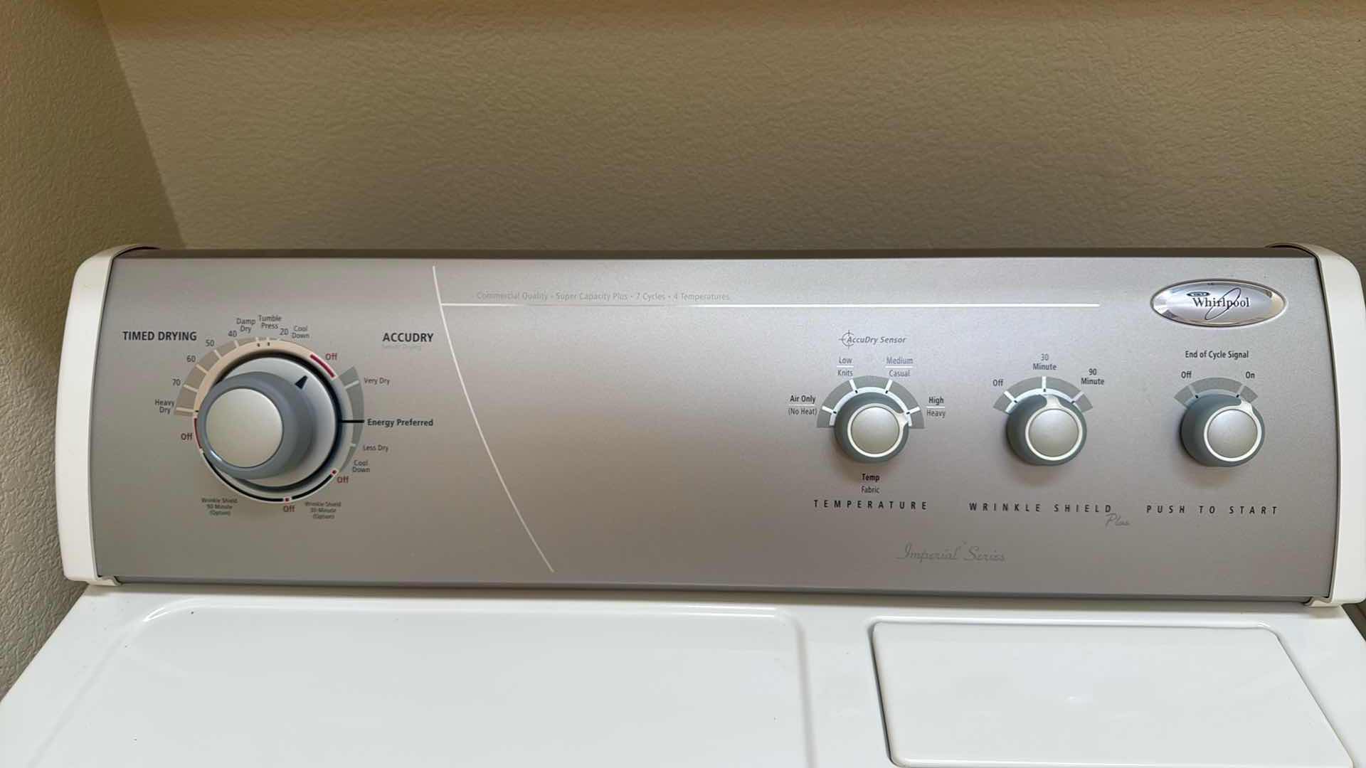 Photo 1 of WHIRLPOOL GAS DRYER