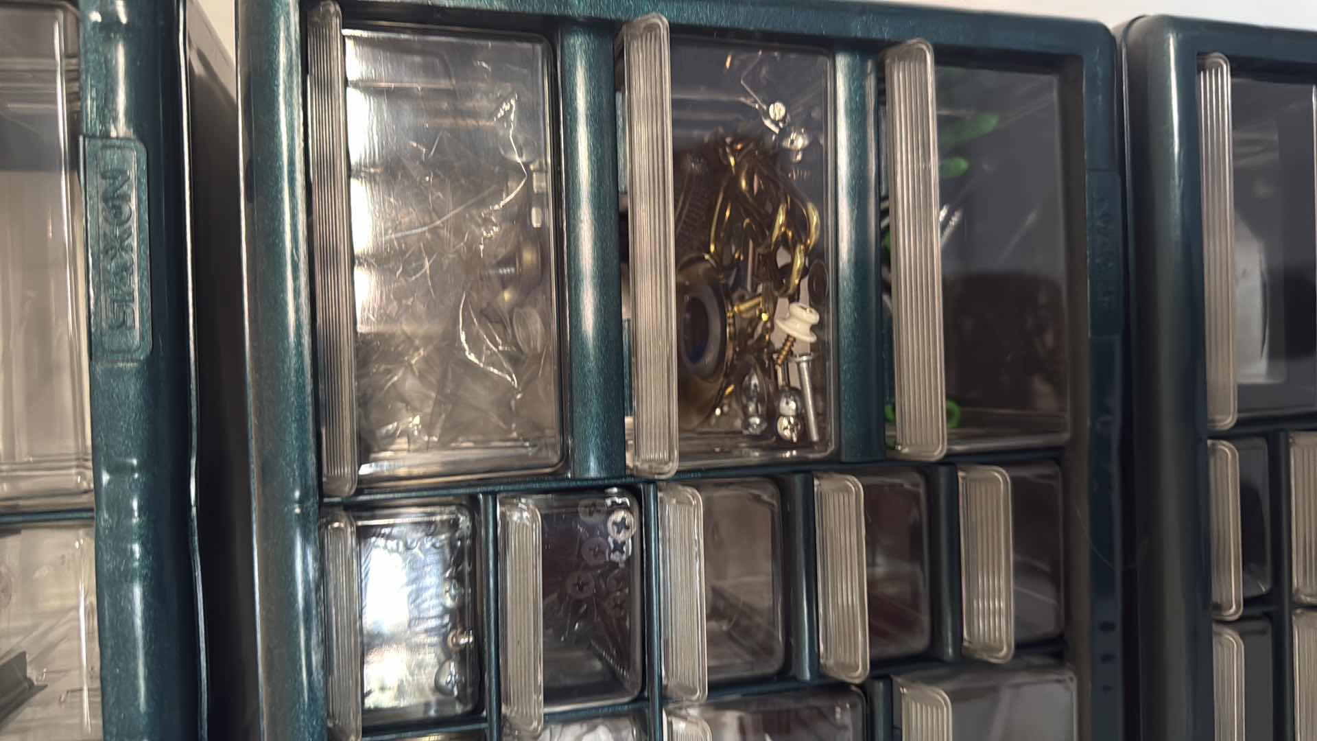 Photo 1 of 3 PC-WALL RACK W ASSORTED NAILS AND HOOKS 19”x 29”