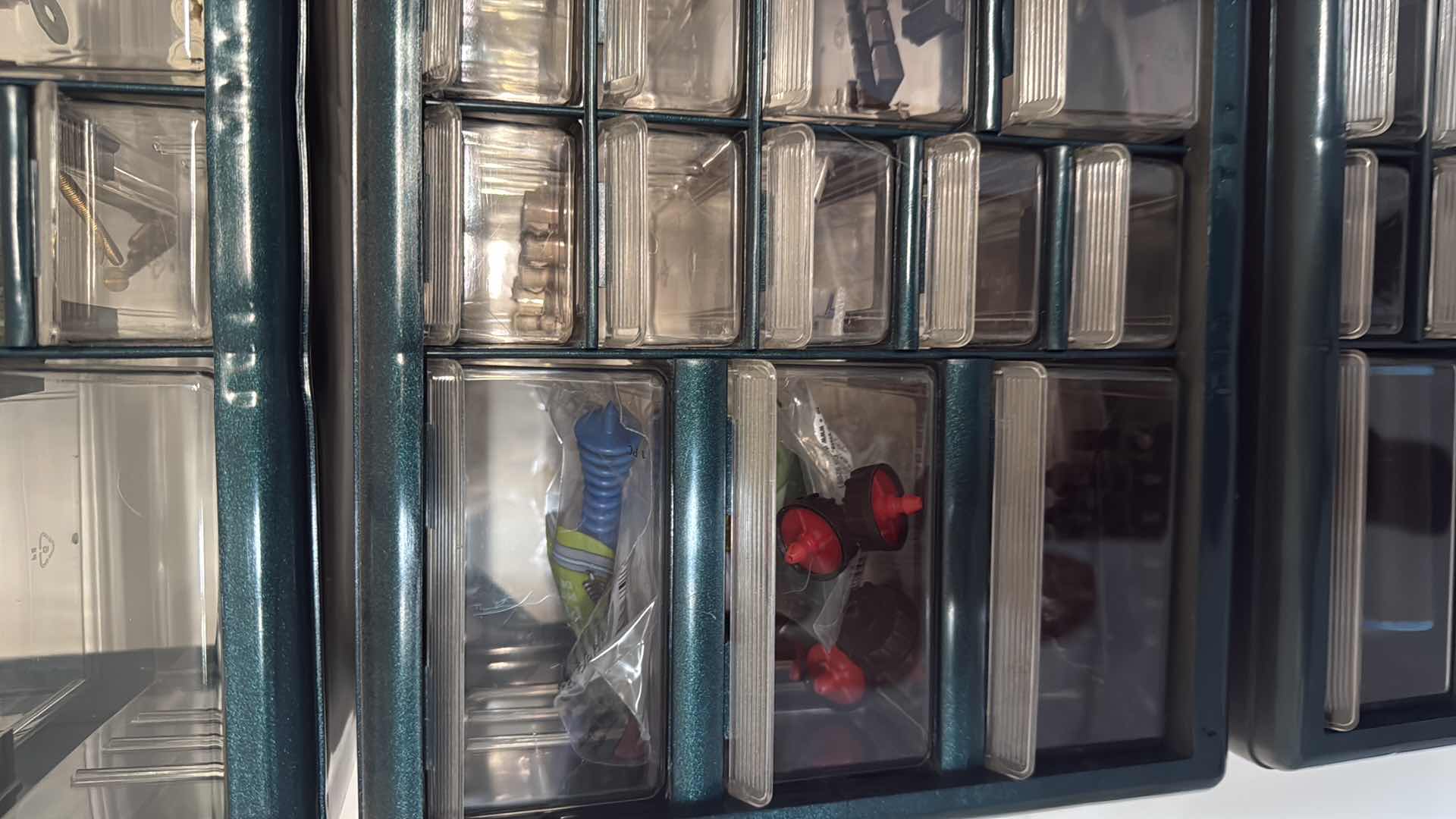 Photo 1 of 3 PC-WALL RACK W ASSORTED NAILS AND HOOKS 19”x 29”