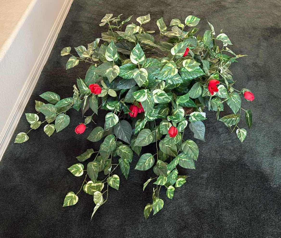 Photo 1 of FAUX ARRANGEMENTS IN BASKETS