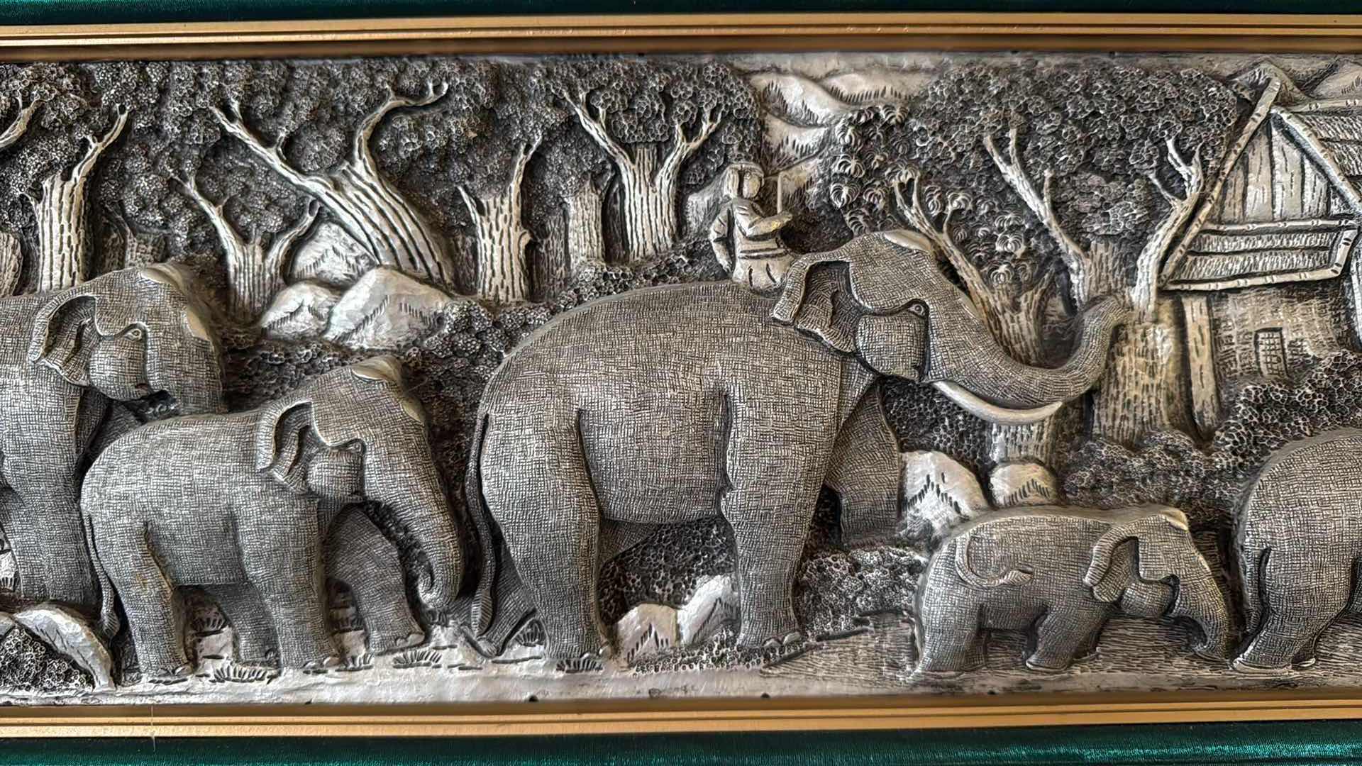 Photo 1 of 3D ELEPHANT ARTWORK 27x12”