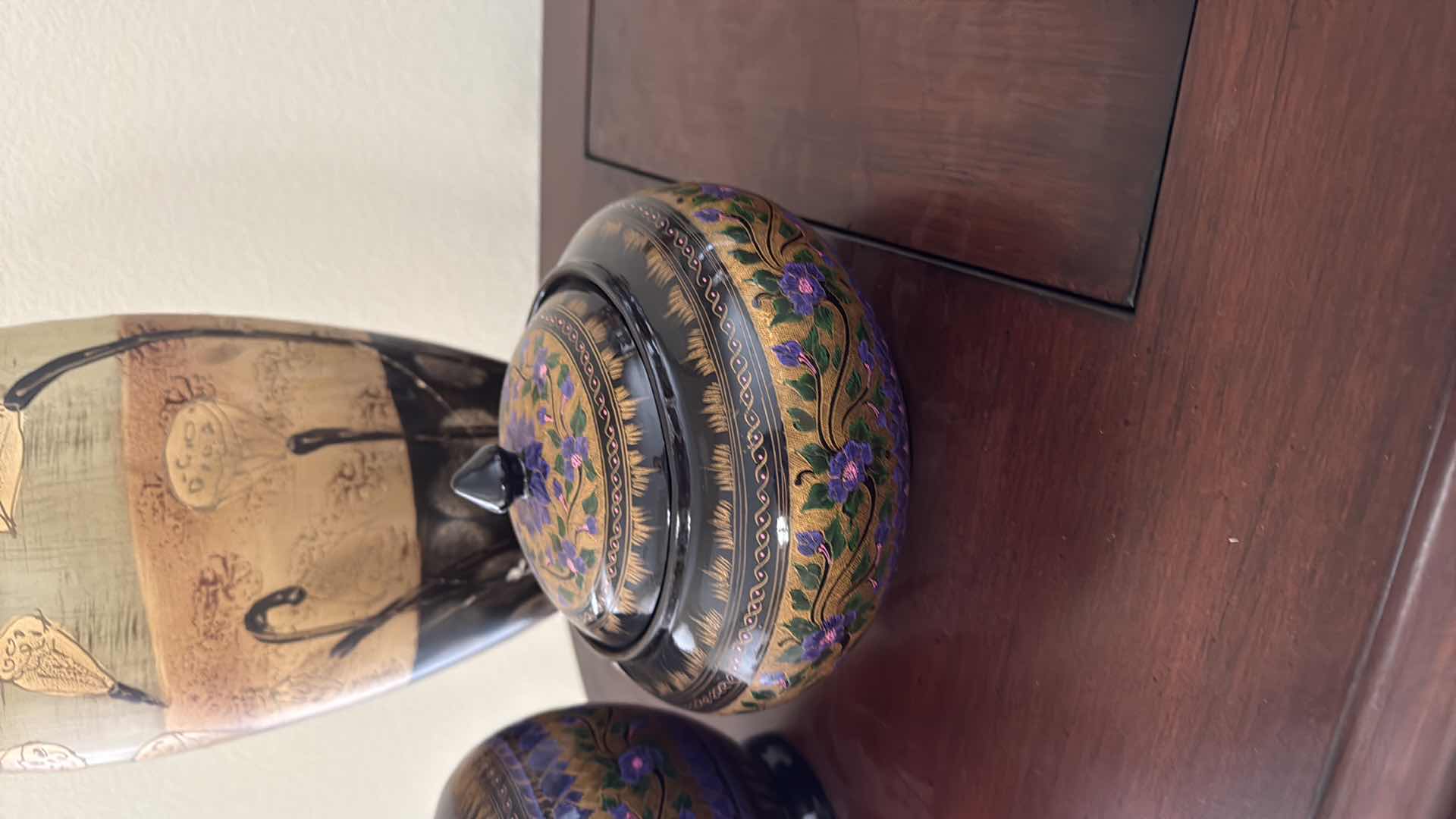 Photo 1 of 3-DECORATIVE VASES & JAR
