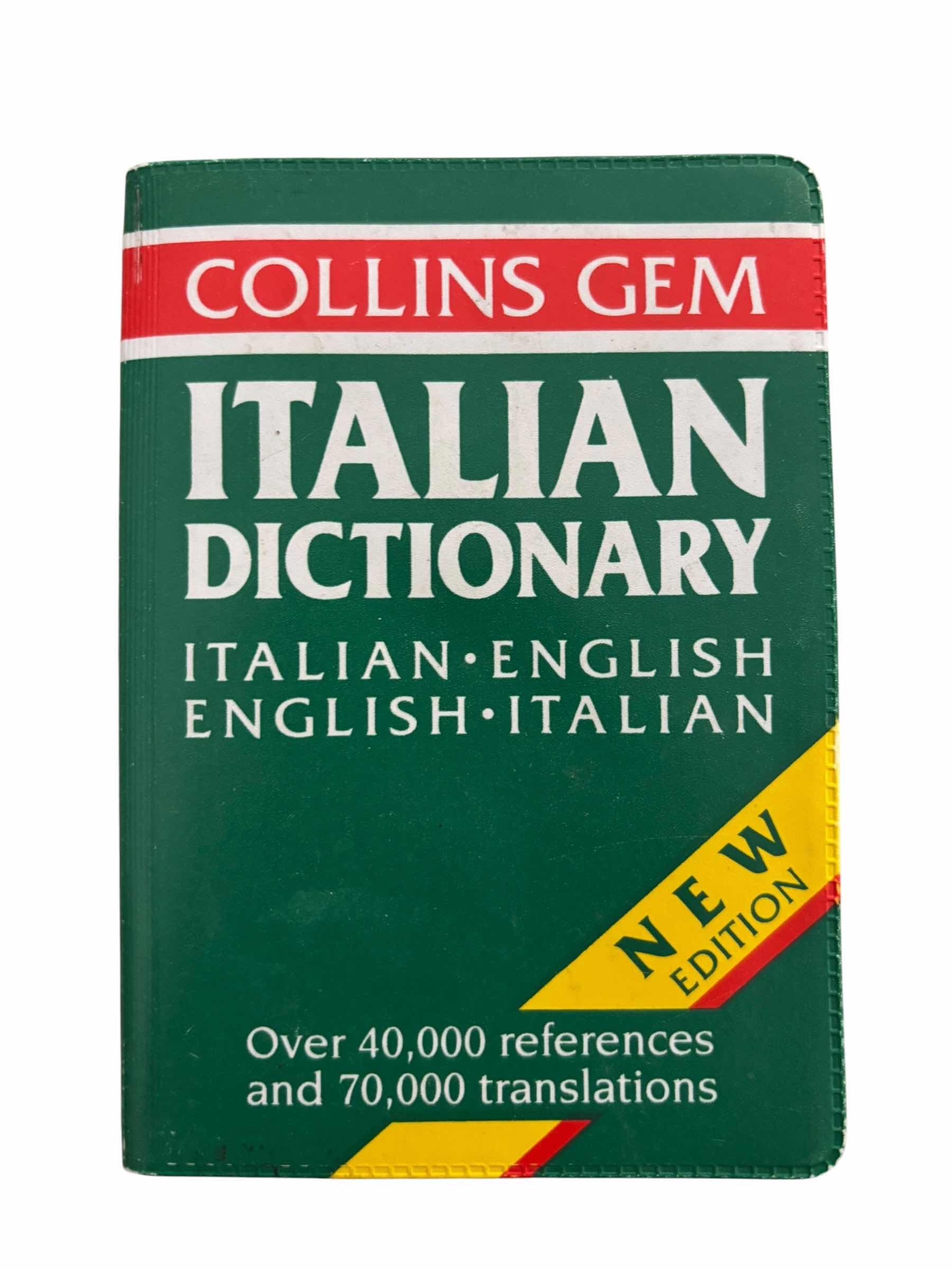 Photo 1 of ITALIAN LANGUAGE RELATED BOOKS (3)
