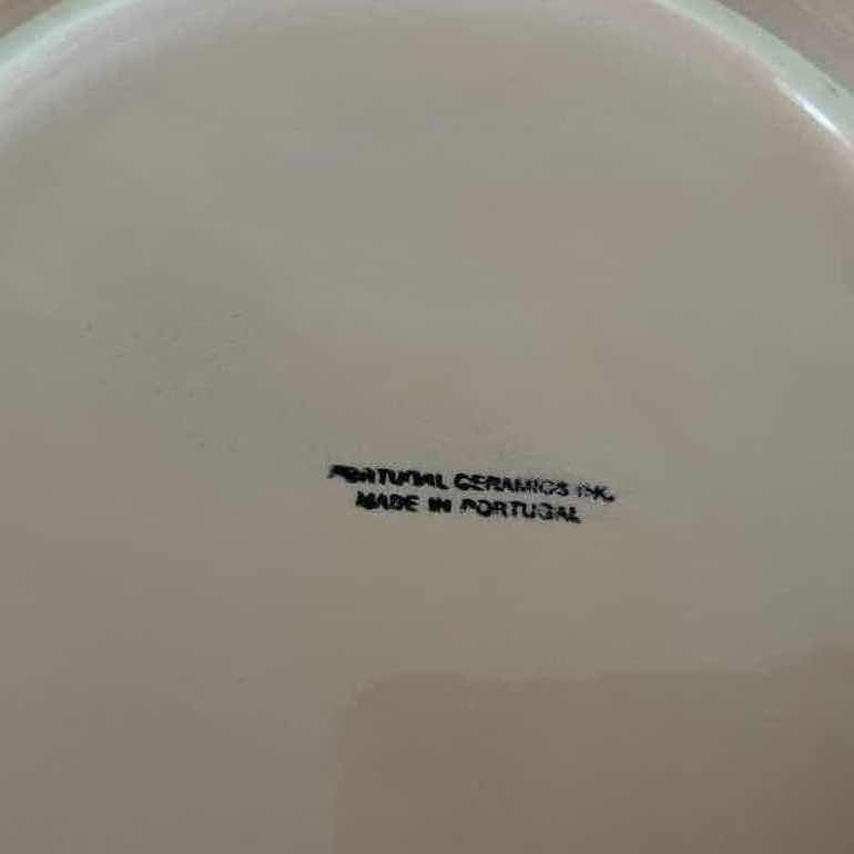 Photo 1 of (8)PCS NATURAL CERAMICS PLATE SET IN ROSE D11”