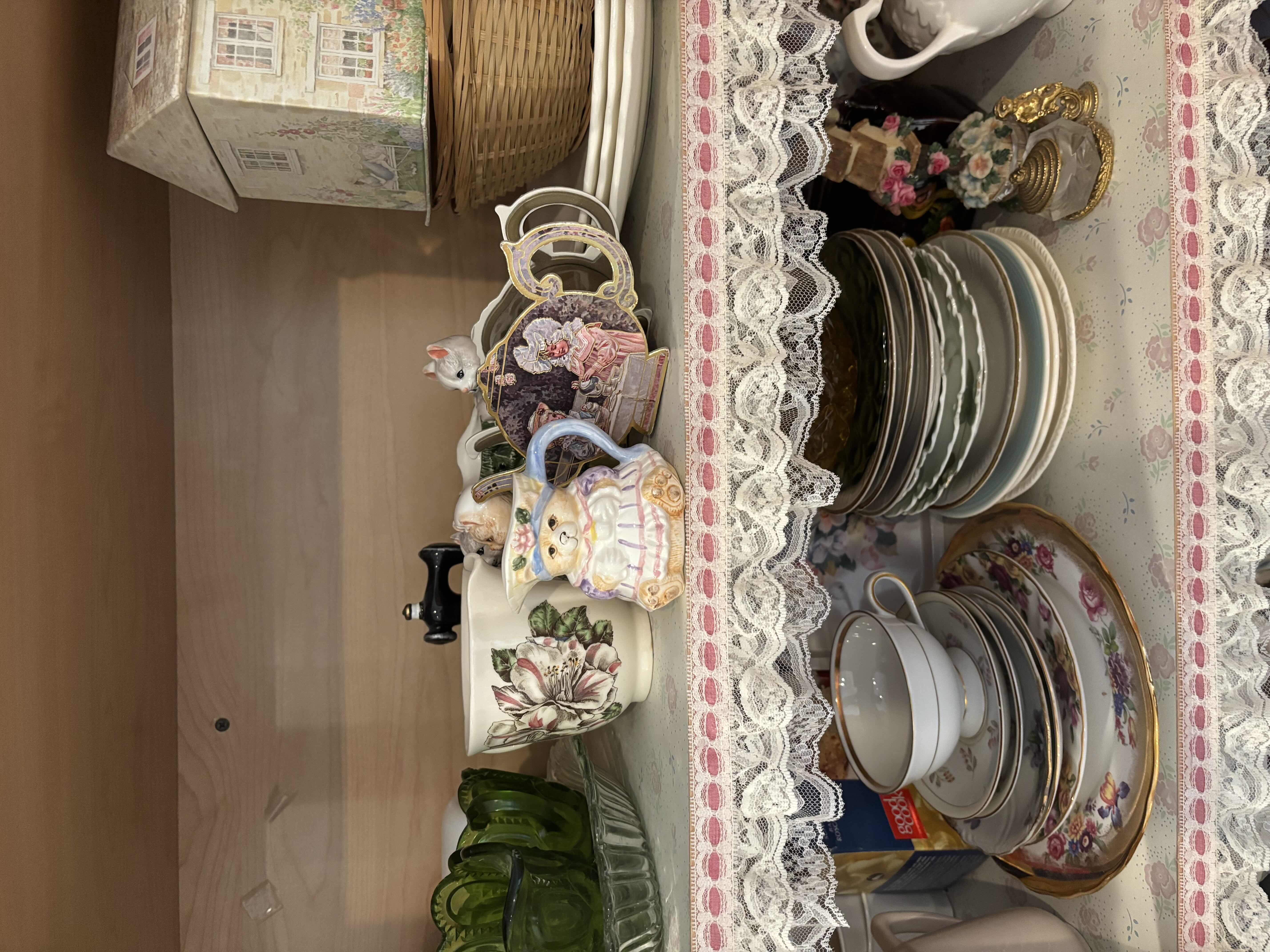 Photo 1 of CONTENTS OF KITCHEN CABINET