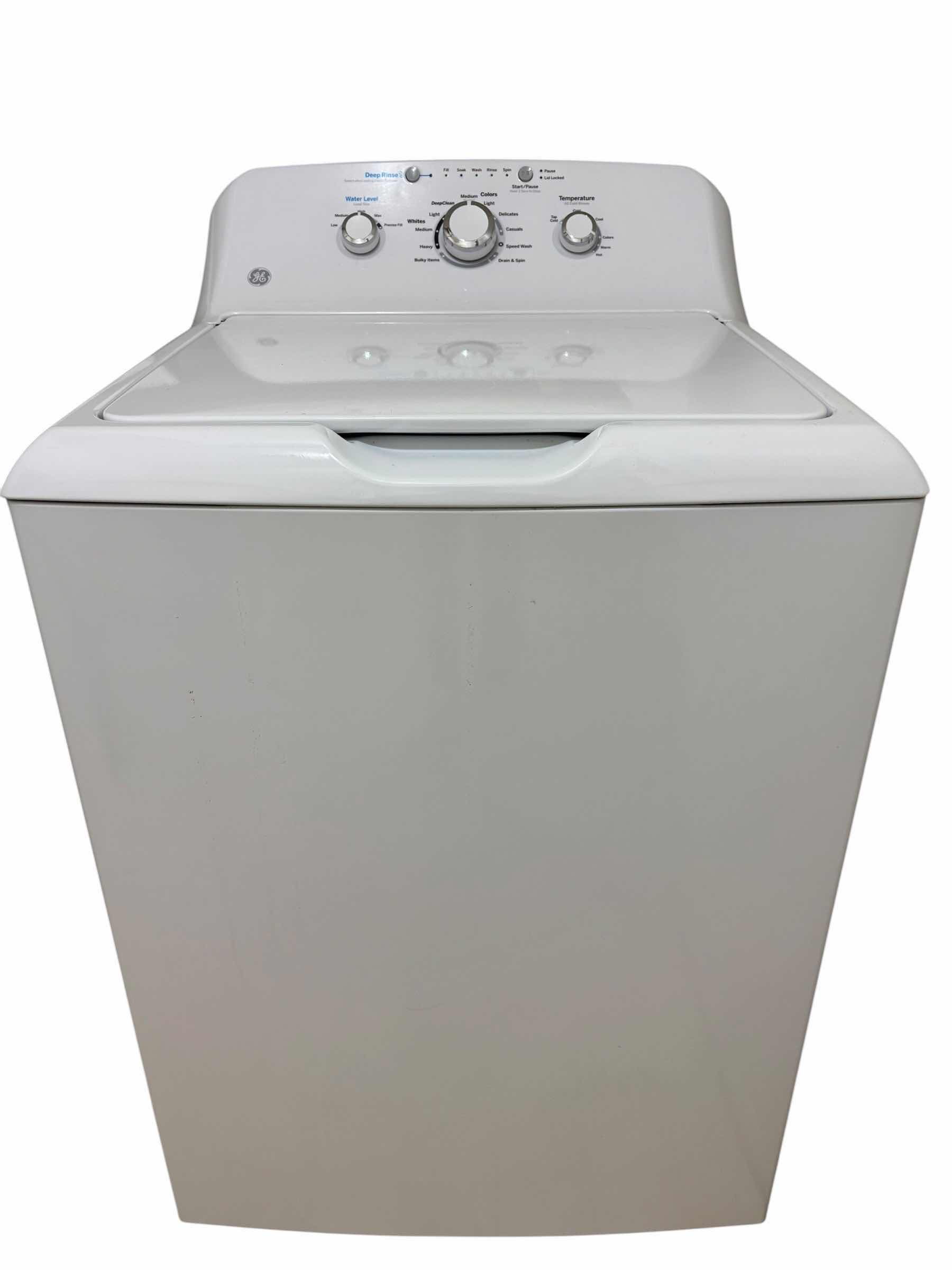 Photo 1 of WHITE GE TOP LOAD WASHER MODEL GTW335ASN2WW