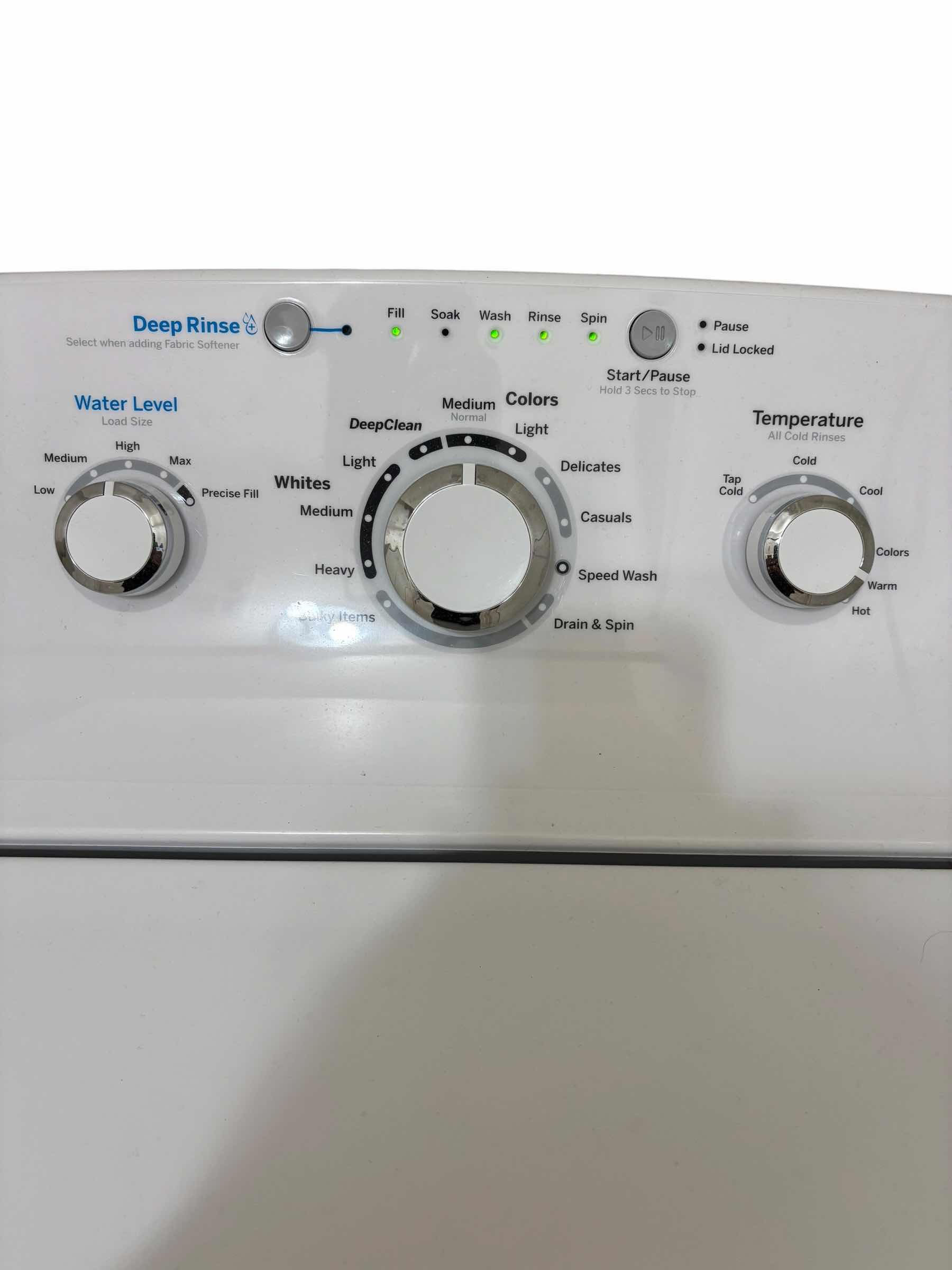 Photo 1 of WHITE GE TOP LOAD WASHER MODEL GTW335ASN2WW