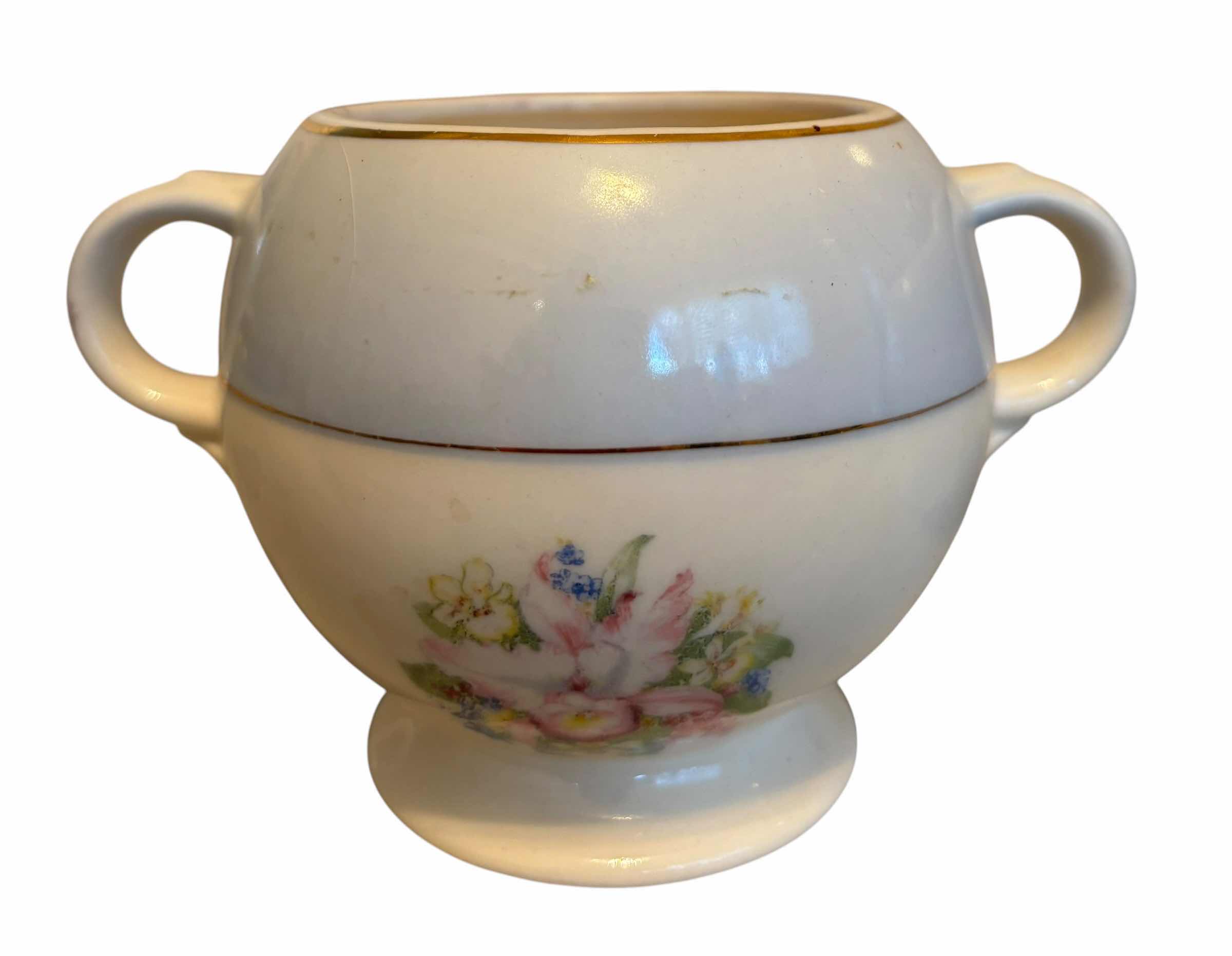 Photo 1 of DECORATIVE COOKIE JAR WITH SUGAR & CREAMER DISHES