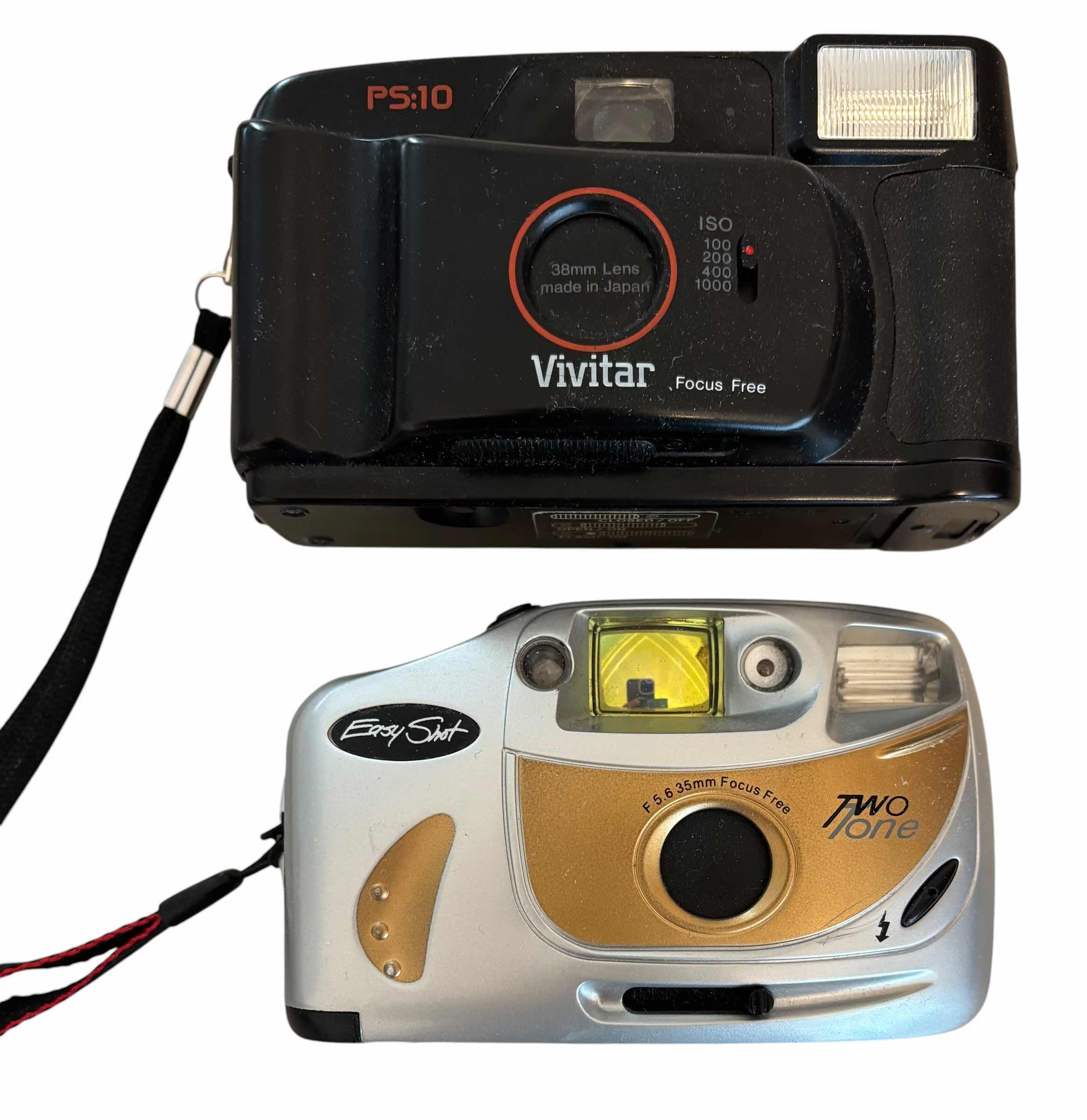 Photo 1 of VIVITAR & EASY SHOT FILM CAMERAS