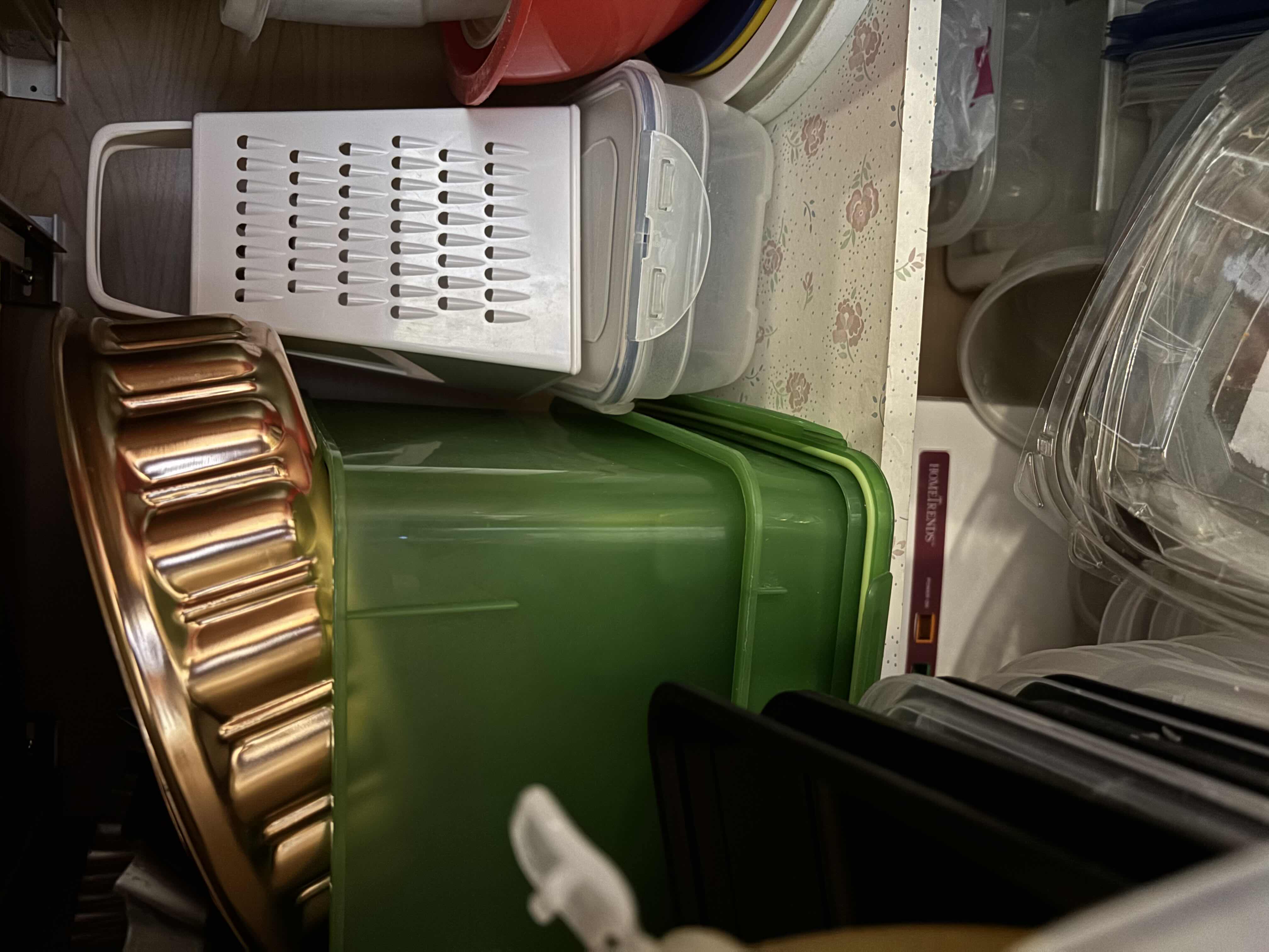 Photo 1 of CONTENTS OF KITCHEN CABINET