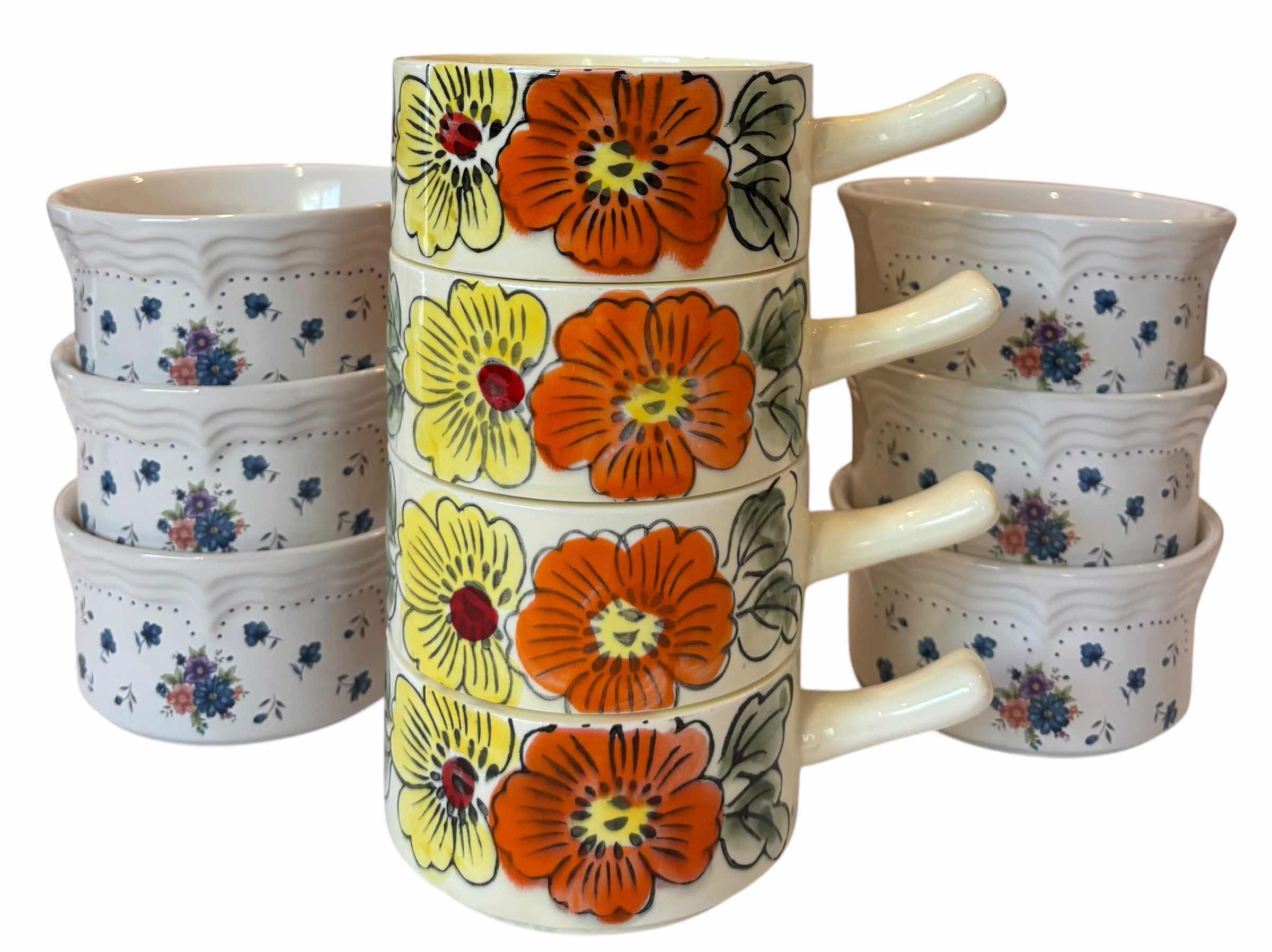 Photo 1 of COLLECTION OF SMALL SERVING DISHES (10)