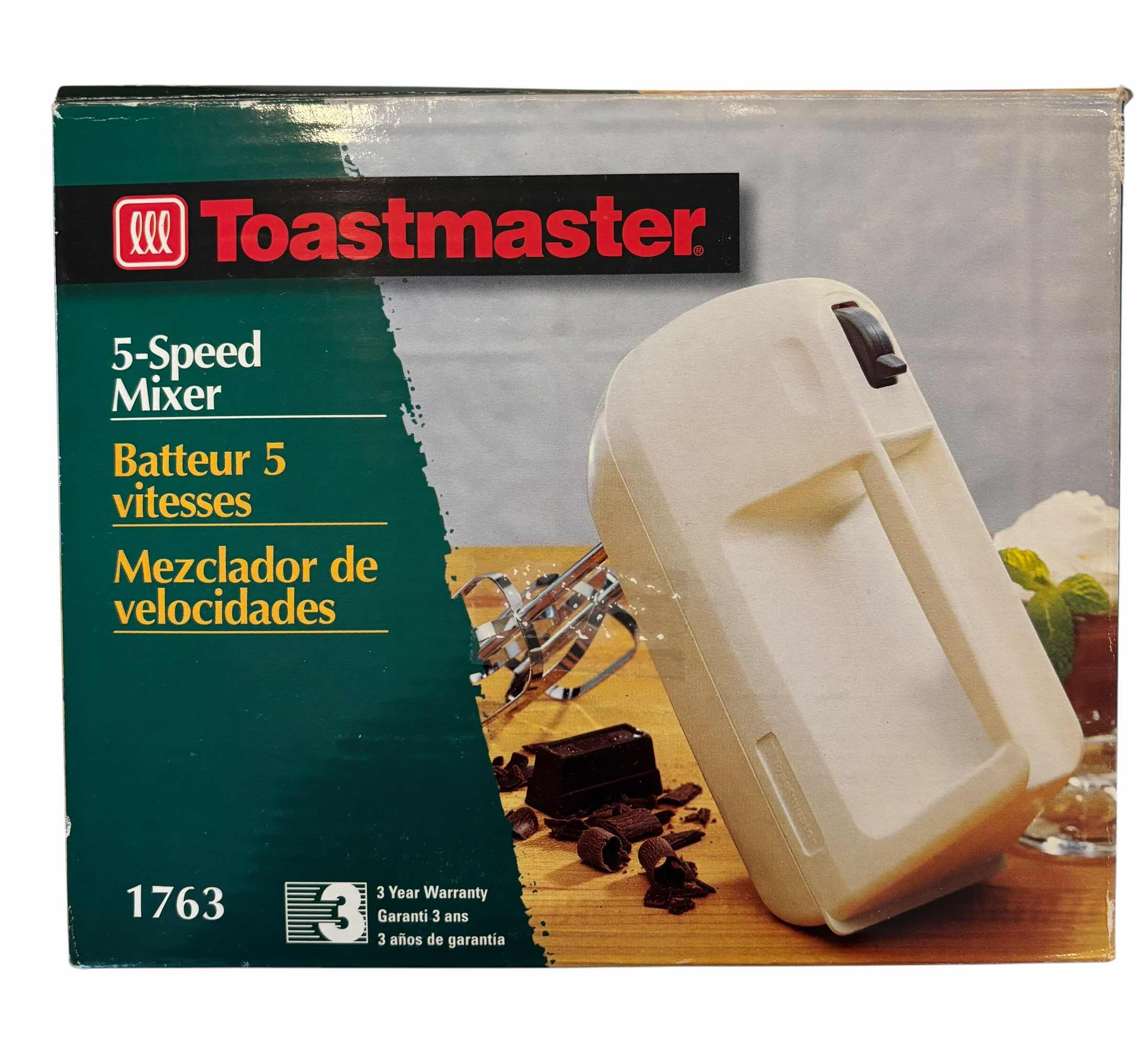 Photo 1 of TOASTER, HAND MIXER, NIB MICROWAVE GRILL & HAND BLENDER