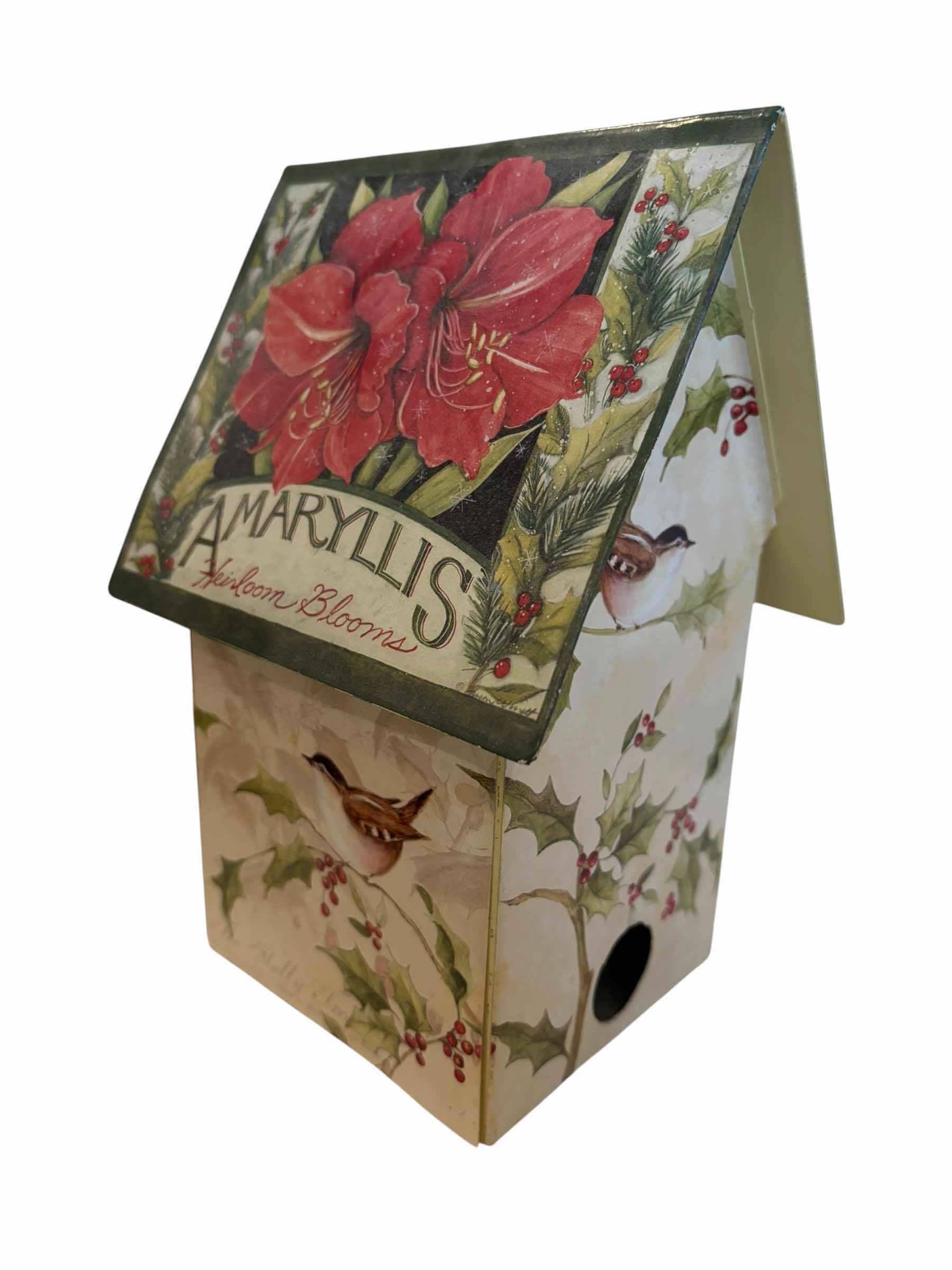 Photo 1 of VINTAGE COLLECTION OF BIRD HOUSES, TALLEST H14” (4)