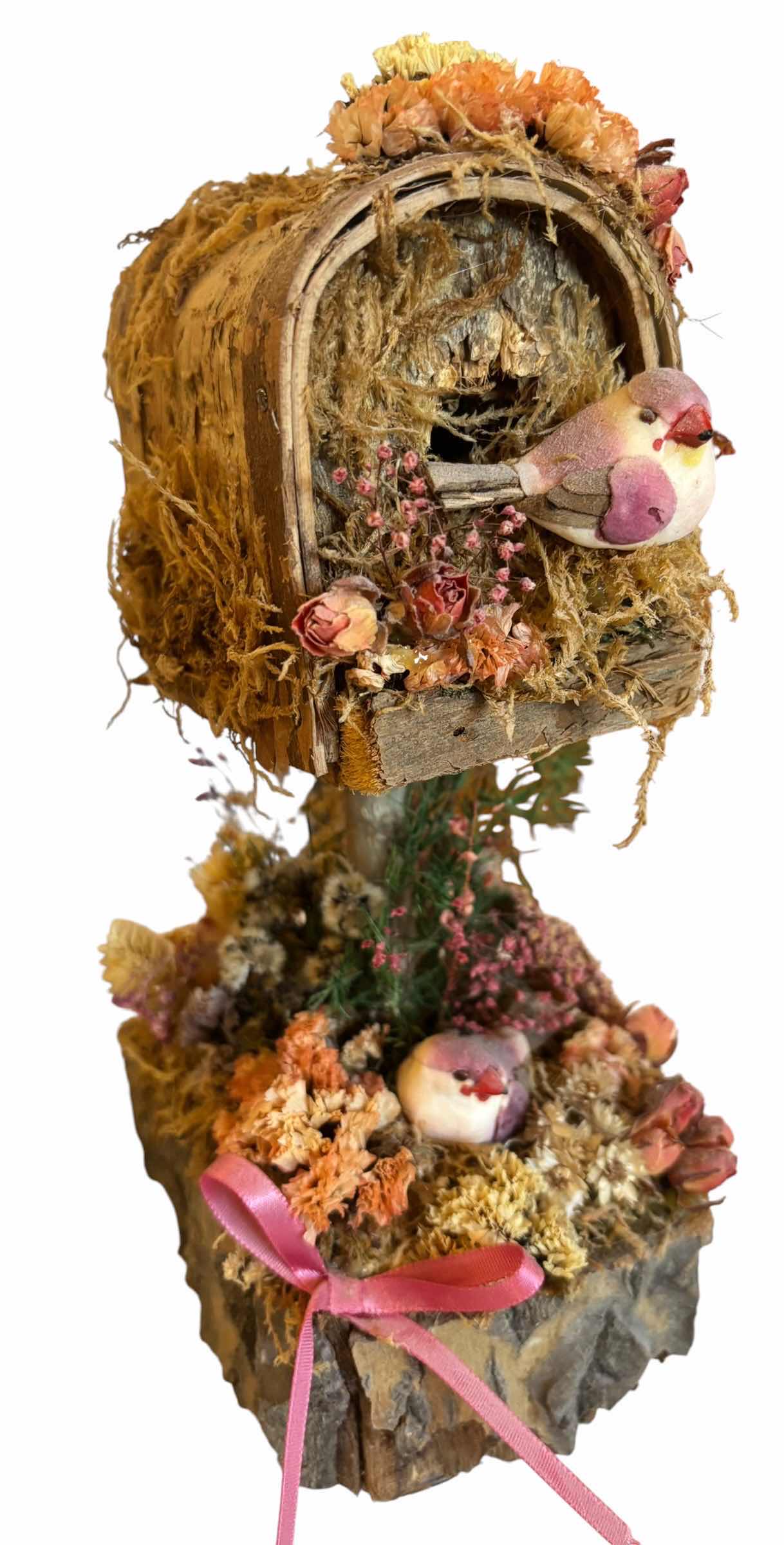 Photo 1 of COLLECTION OF VINTAGE BIRD HOUSES, TALLEST H9.5”