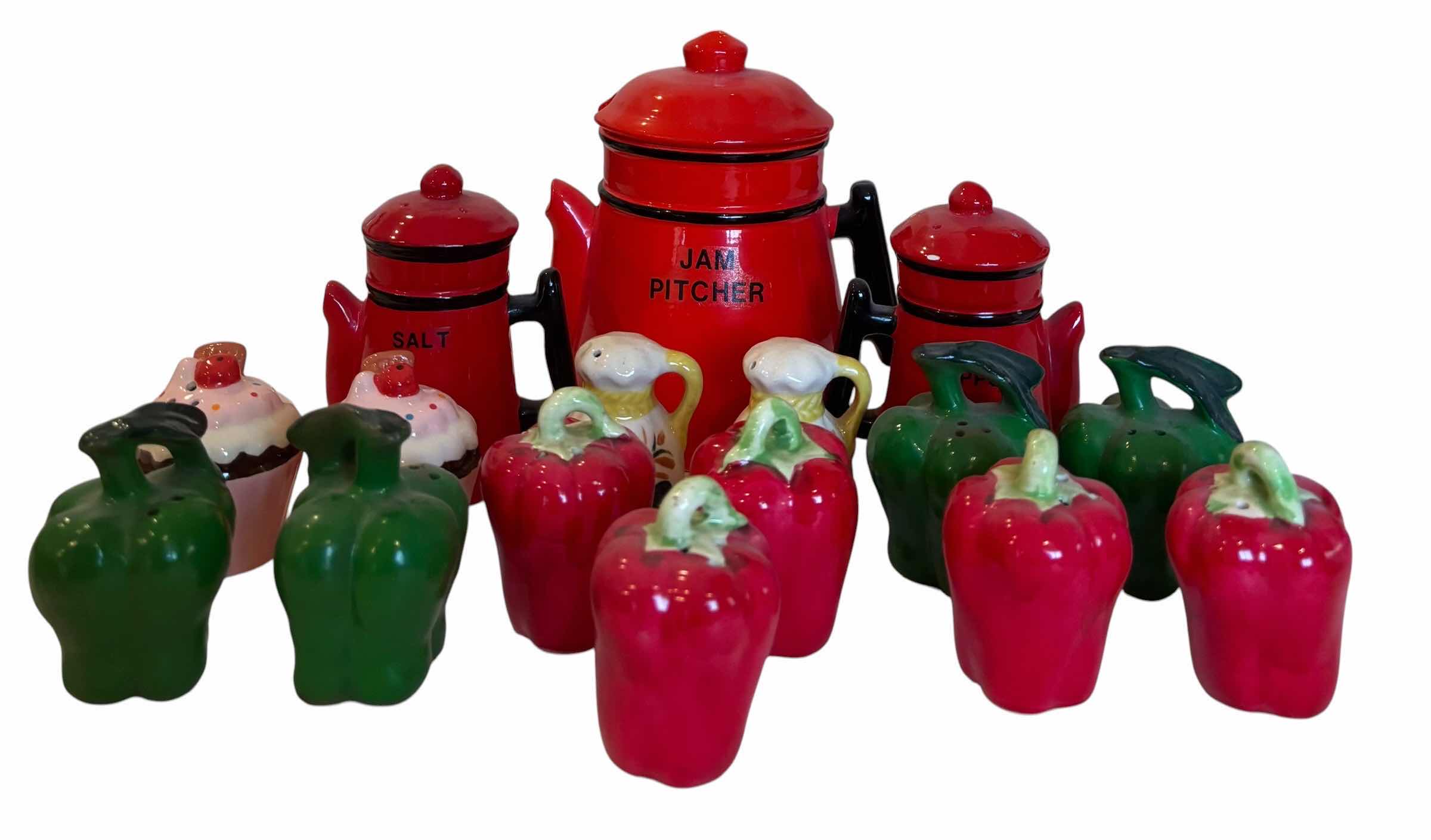 Photo 1 of COLLECTION OF VINTAGE SALT N PEPPER SHAKERS