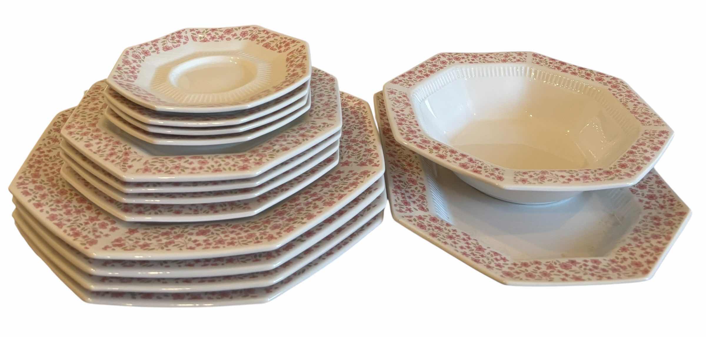 Photo 1 of VINTAGE INDEPENDENCE IRONSTONE INTERPACE MARY JANE DISH SET OF 4 PLUS 2 SERVING DISHES