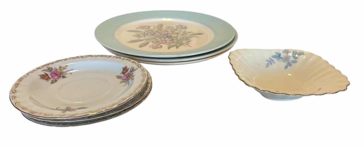 Photo 1 of (11)PCS ASSORTED VINTAGE PORCELAIN & CHINA SERVING PIECES D9.5”