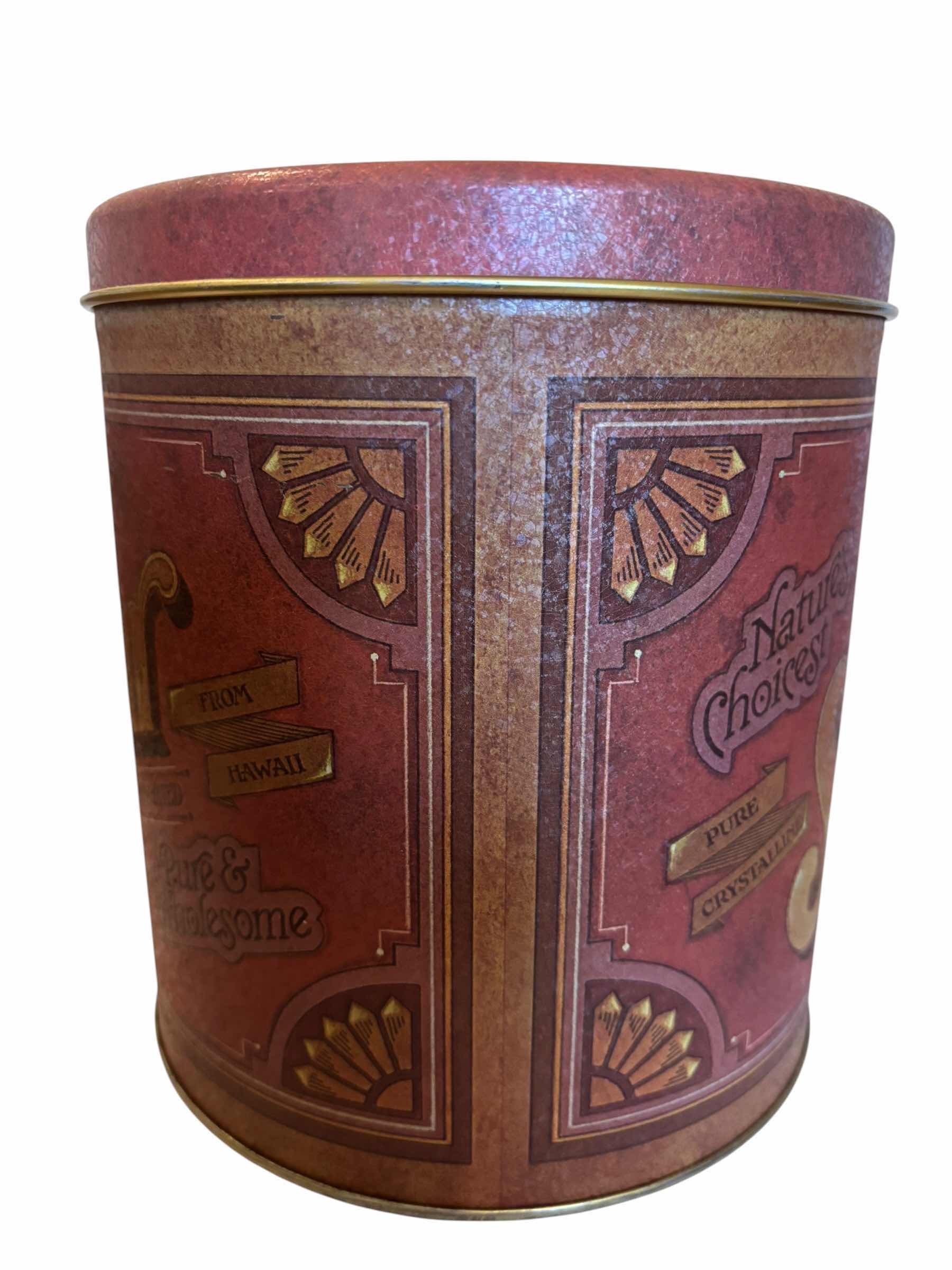 Photo 1 of COLLECTIBLE KITCHEN TINS (4), TALLEST H8”