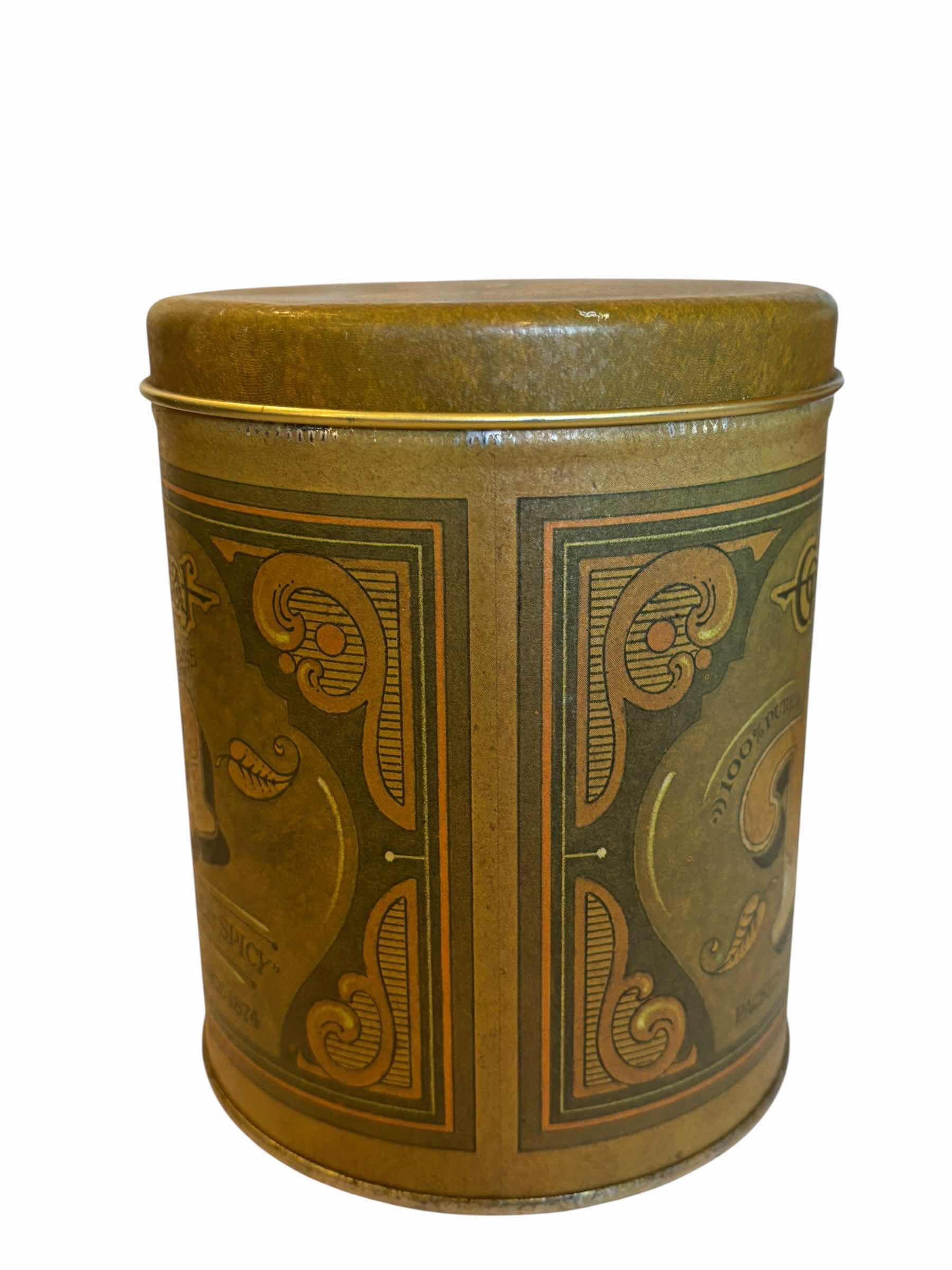 Photo 1 of COLLECTIBLE KITCHEN TINS (4), TALLEST H8”