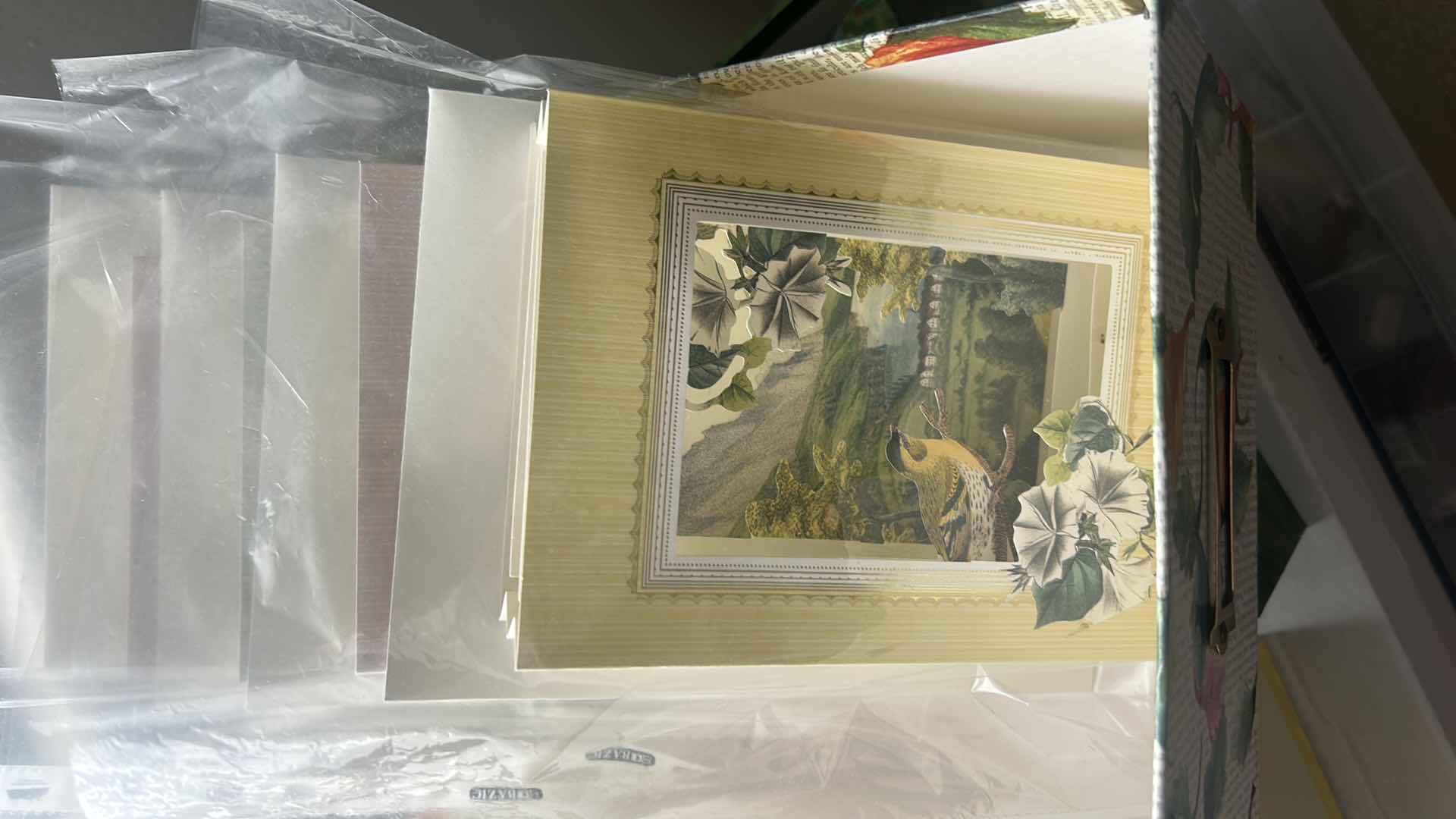Photo 1 of THREE BOXES OF HANDMADE GREETING CARDS AND SUPPLIES